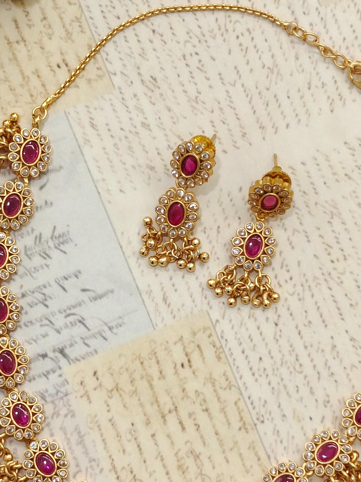 Kaumudi Temple Necklace
