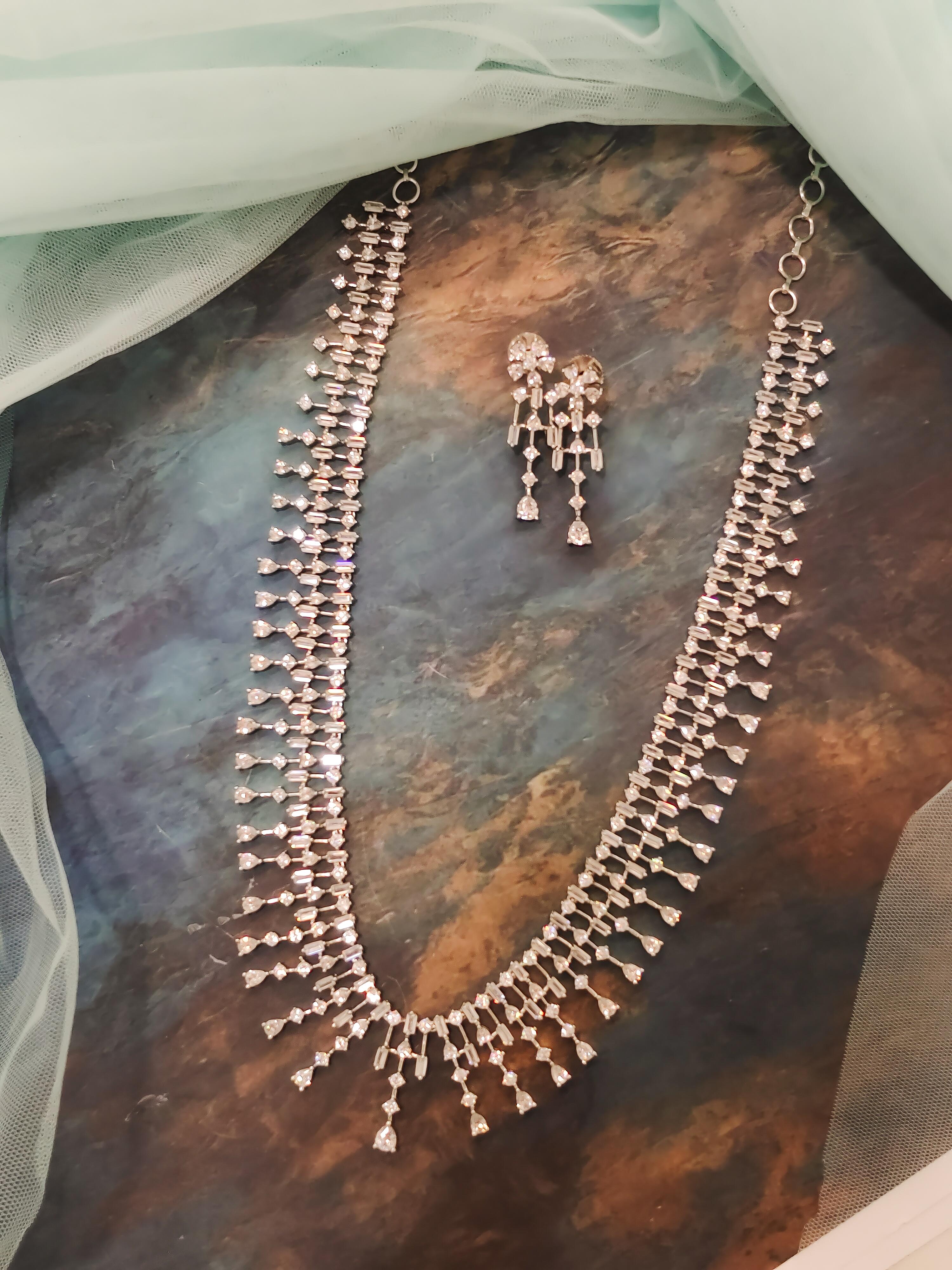 CZ Stones Crush Necklace