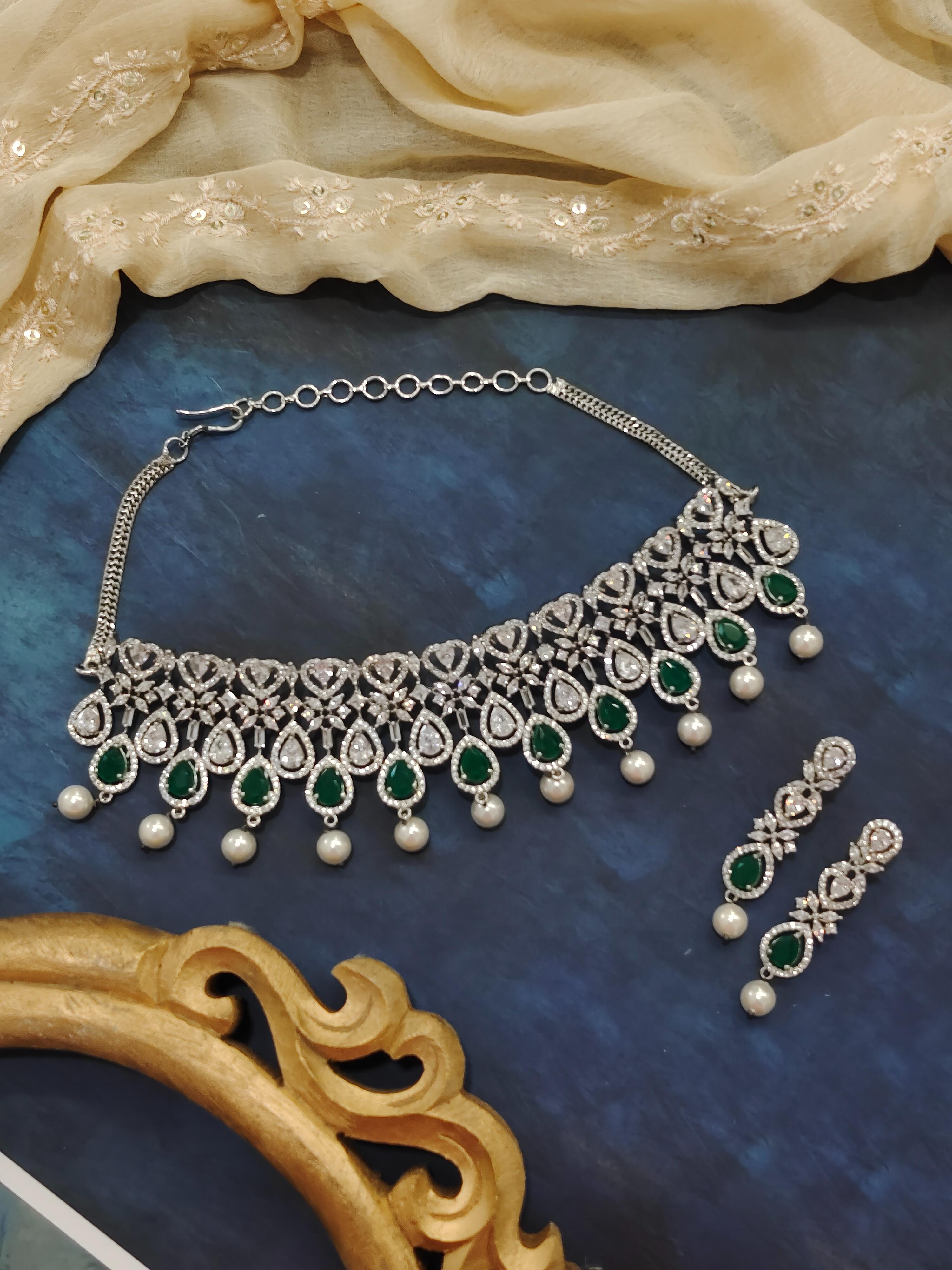 Neeraja CZ necklace