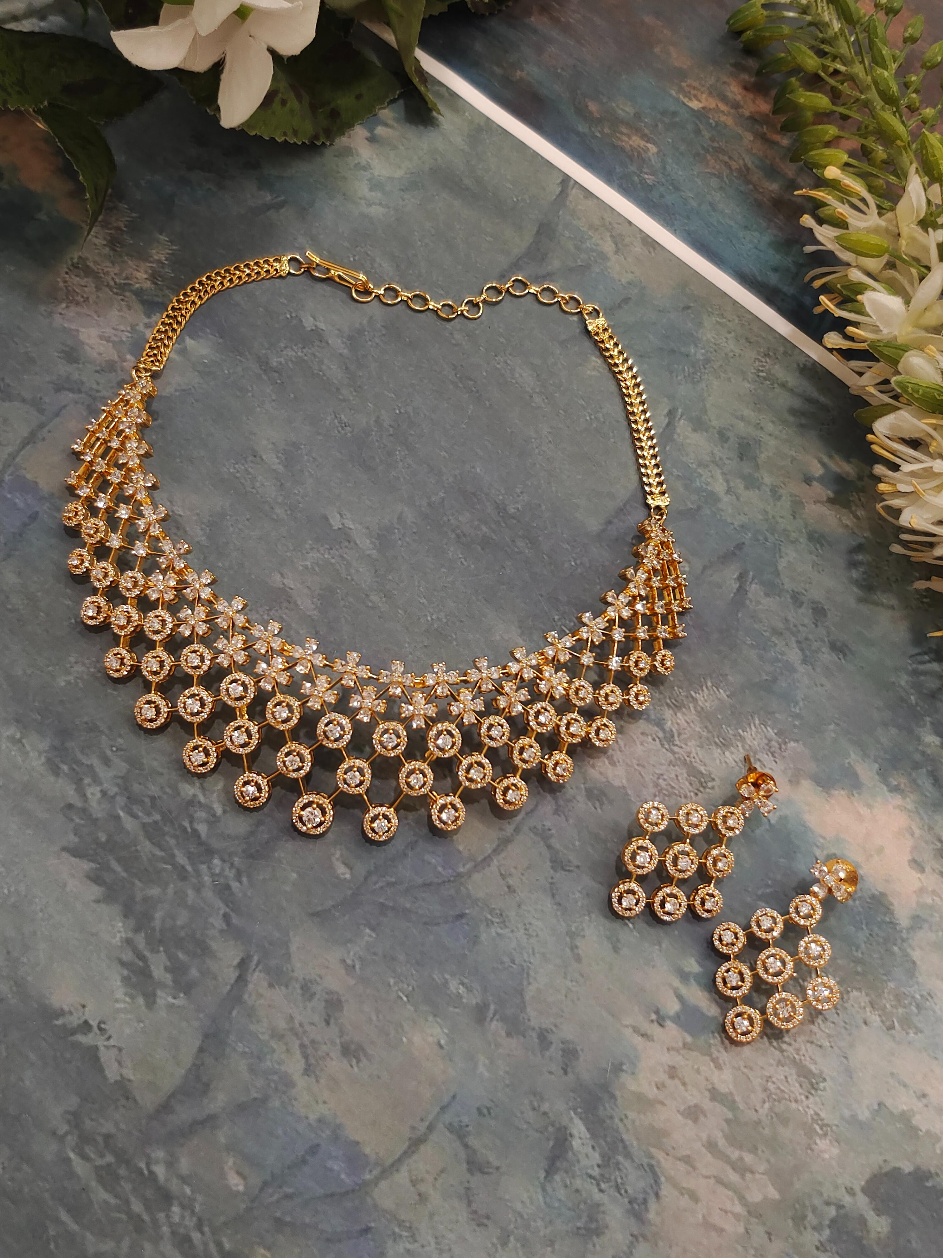 Nishita CZ Necklace