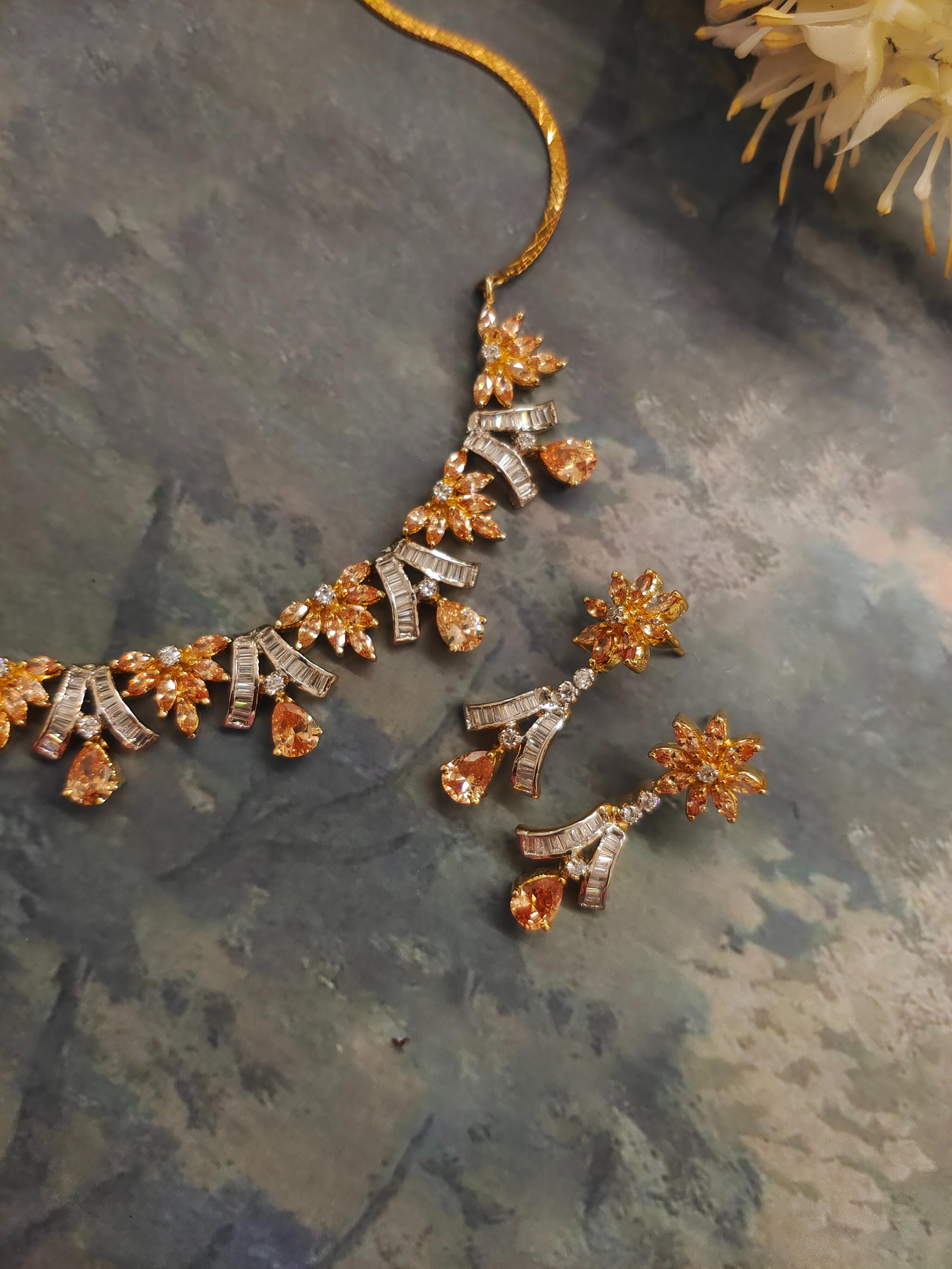 Inaya CZ Diamond Necklace
