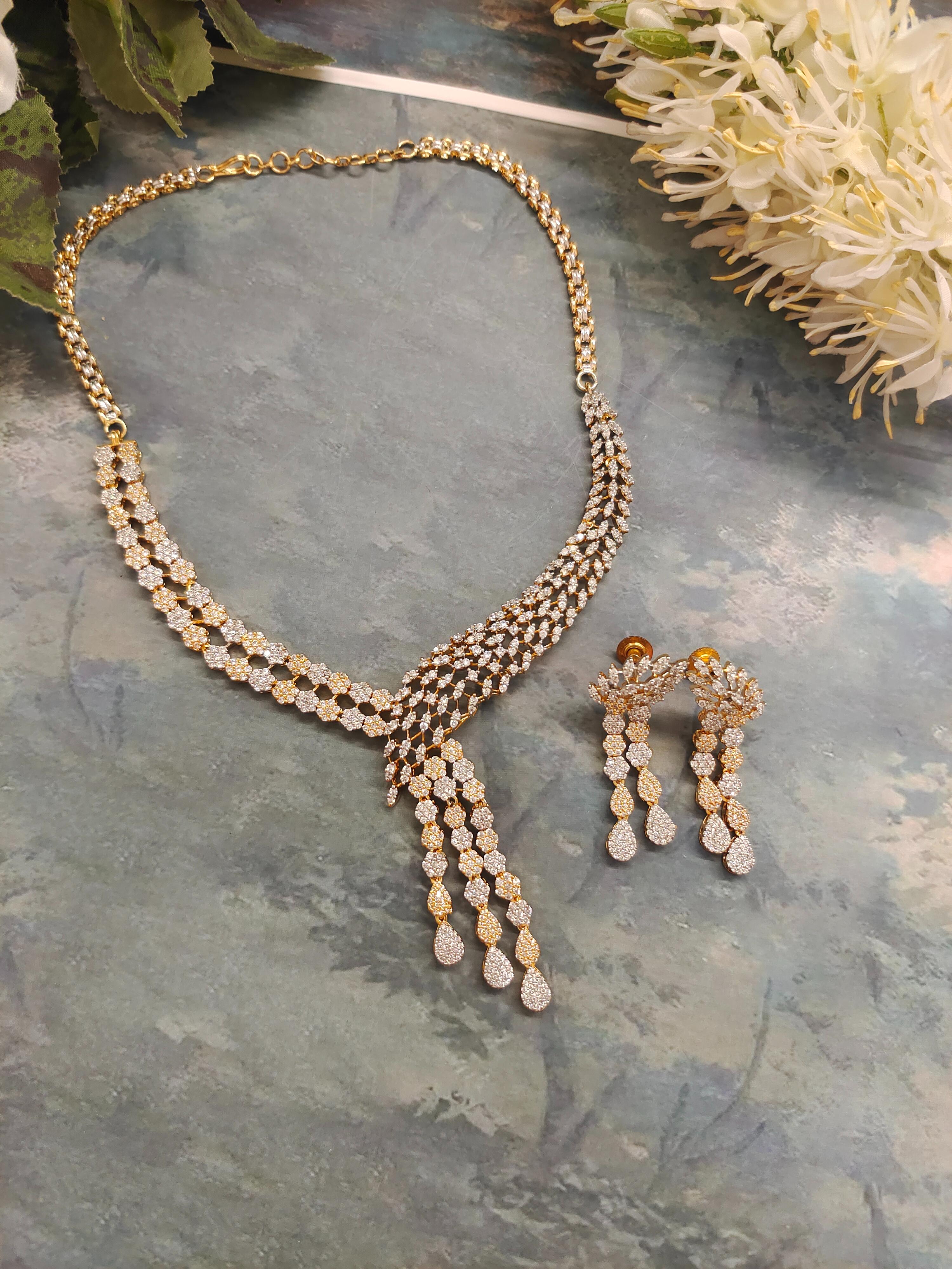 Nayika CZ Necklace