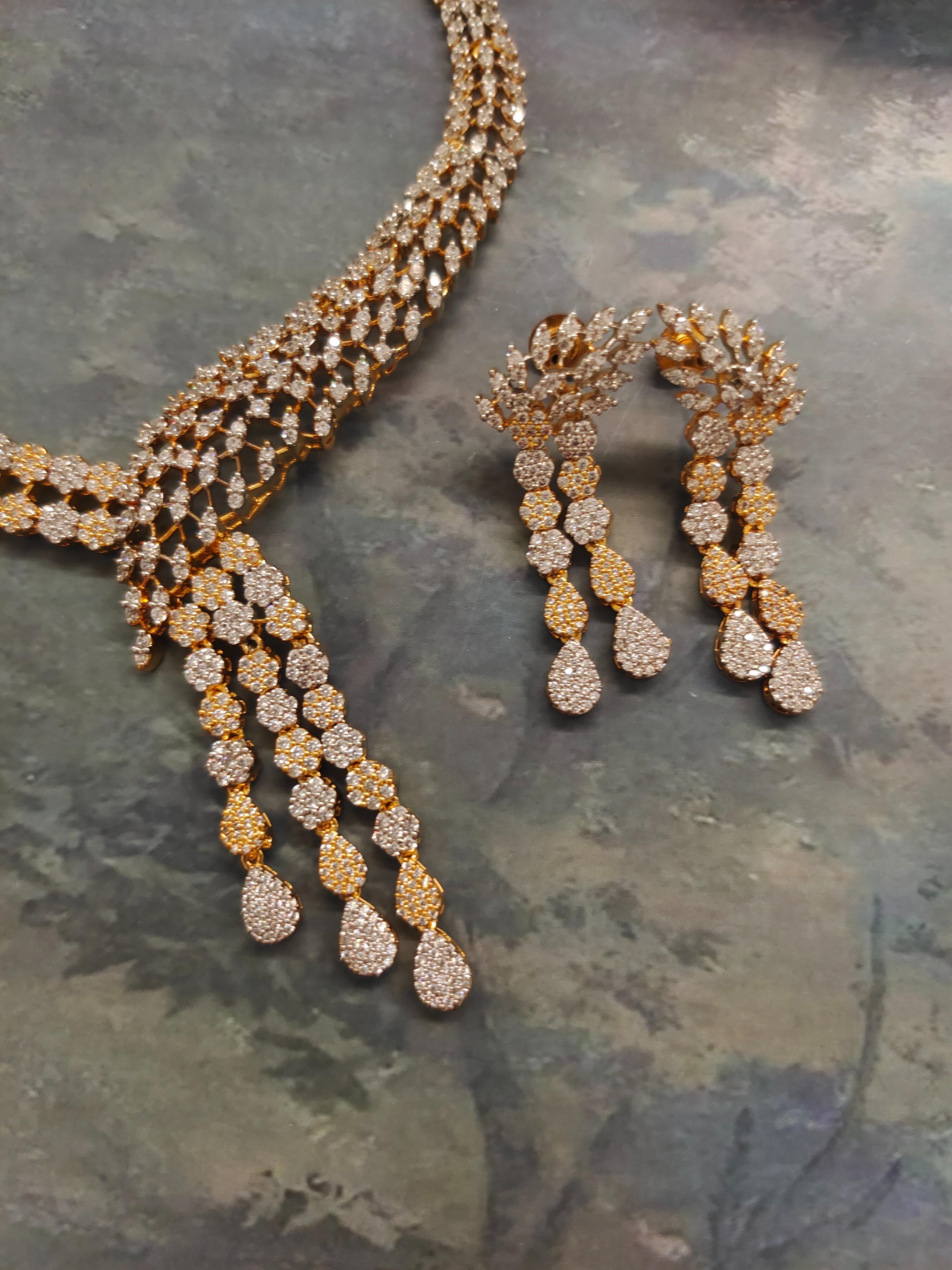Nayika CZ Necklace
