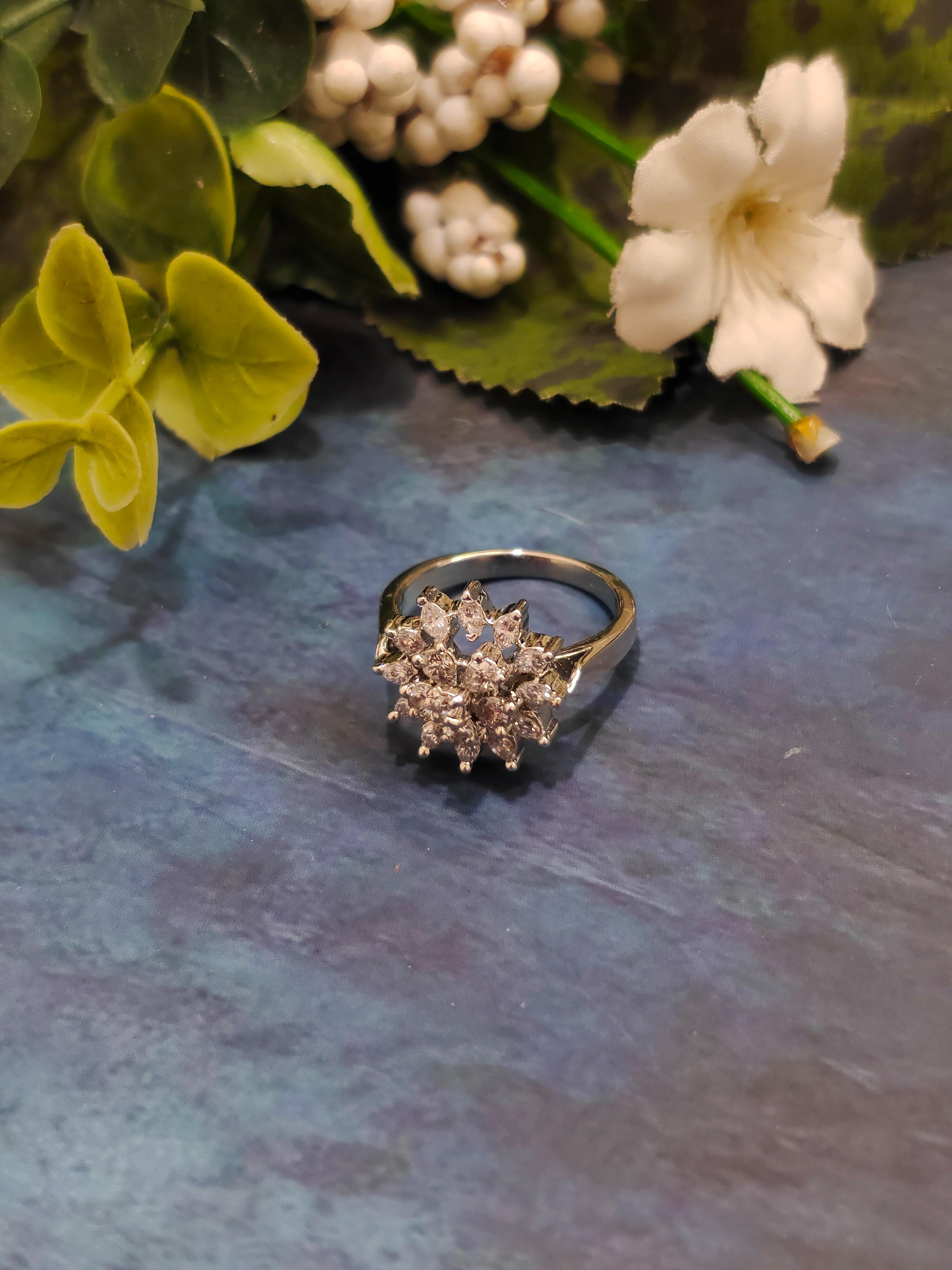Meir Floret CZ Ring