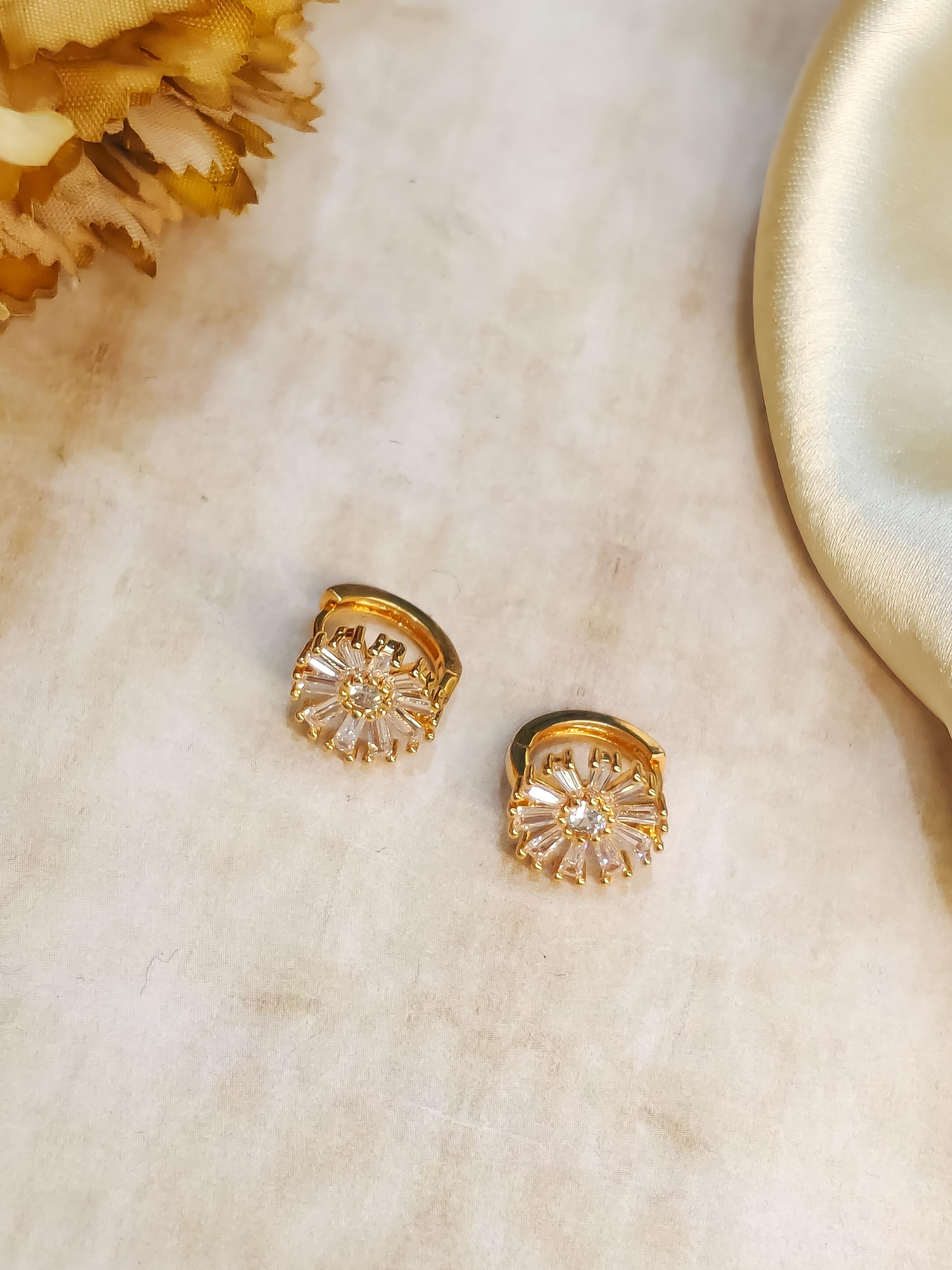 Daisy CZ Earrings