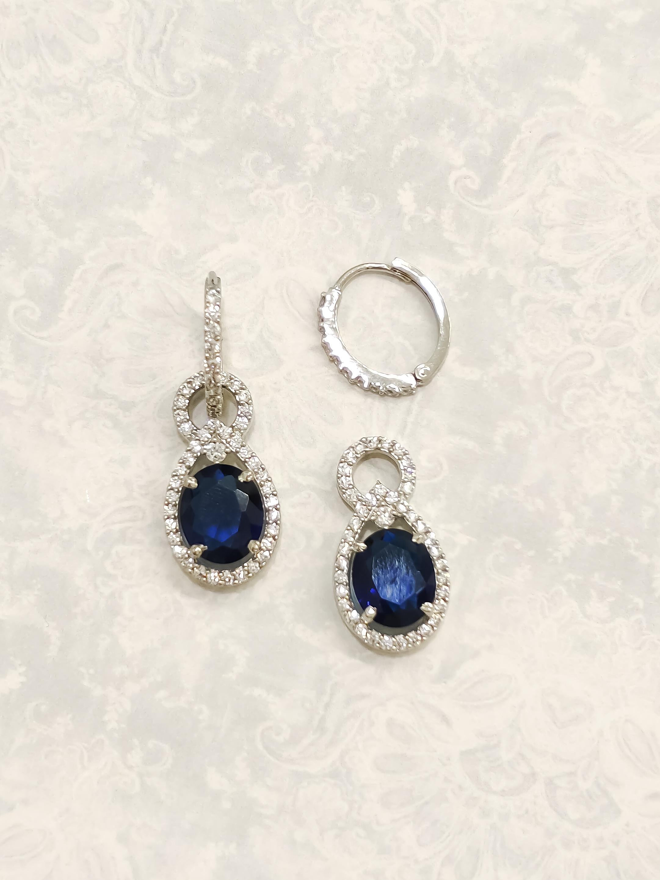 Colorful CZ Earrings
