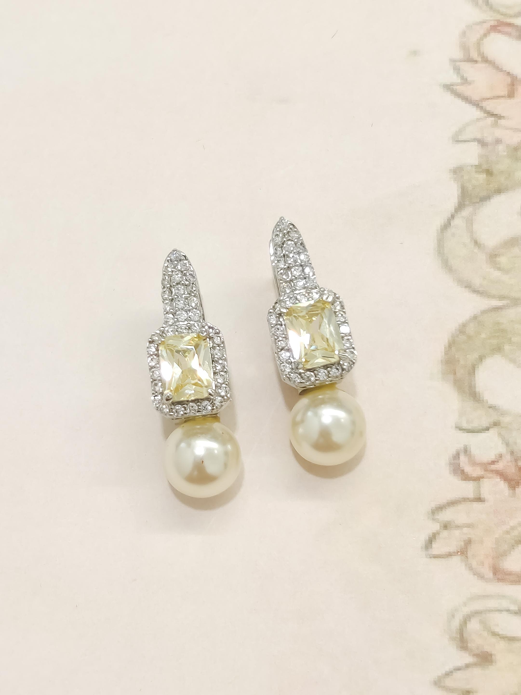Rei Colorful CZ Earrings