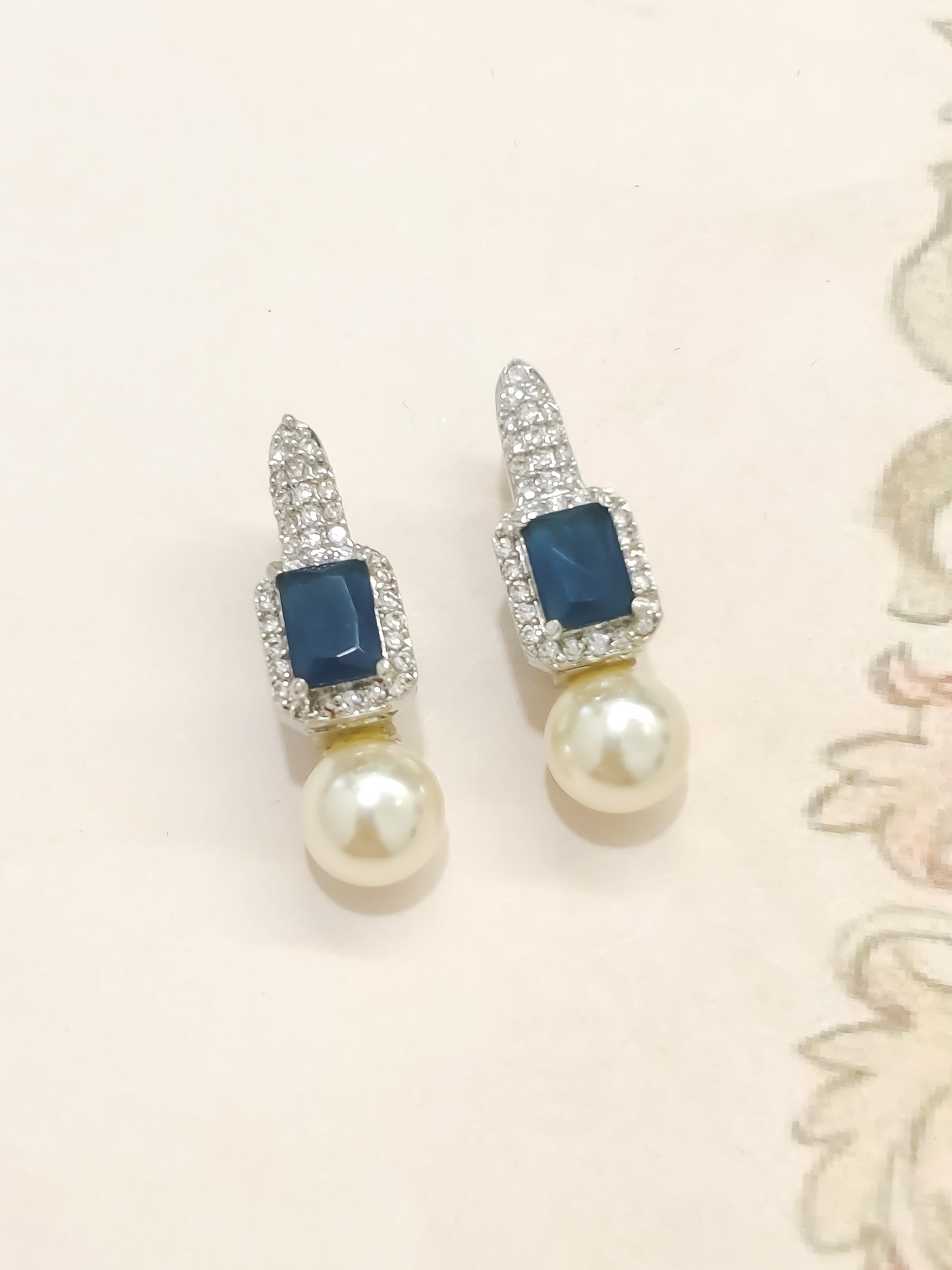 Rei Colorful CZ Earrings