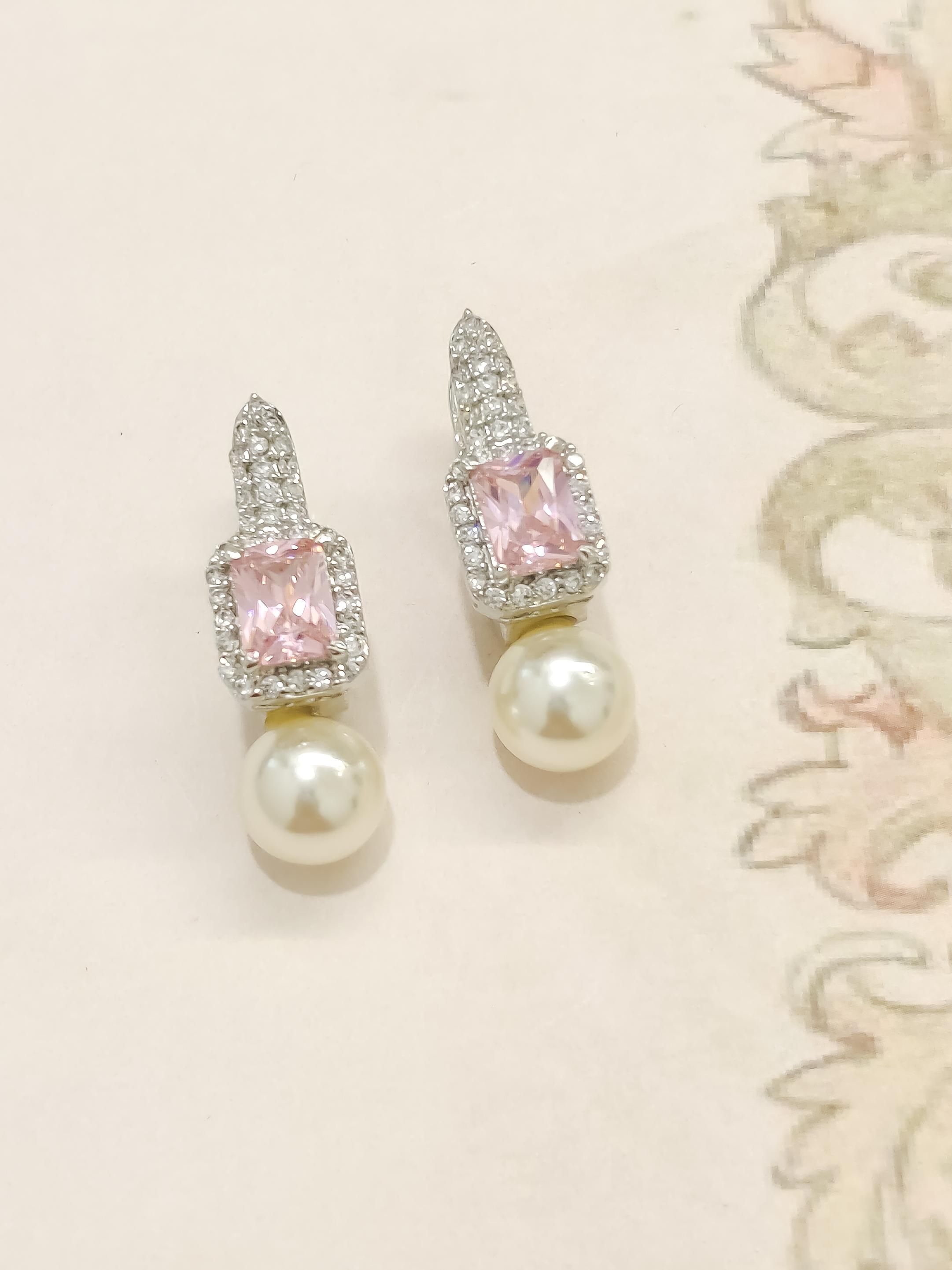 Rei Colorful CZ Earrings