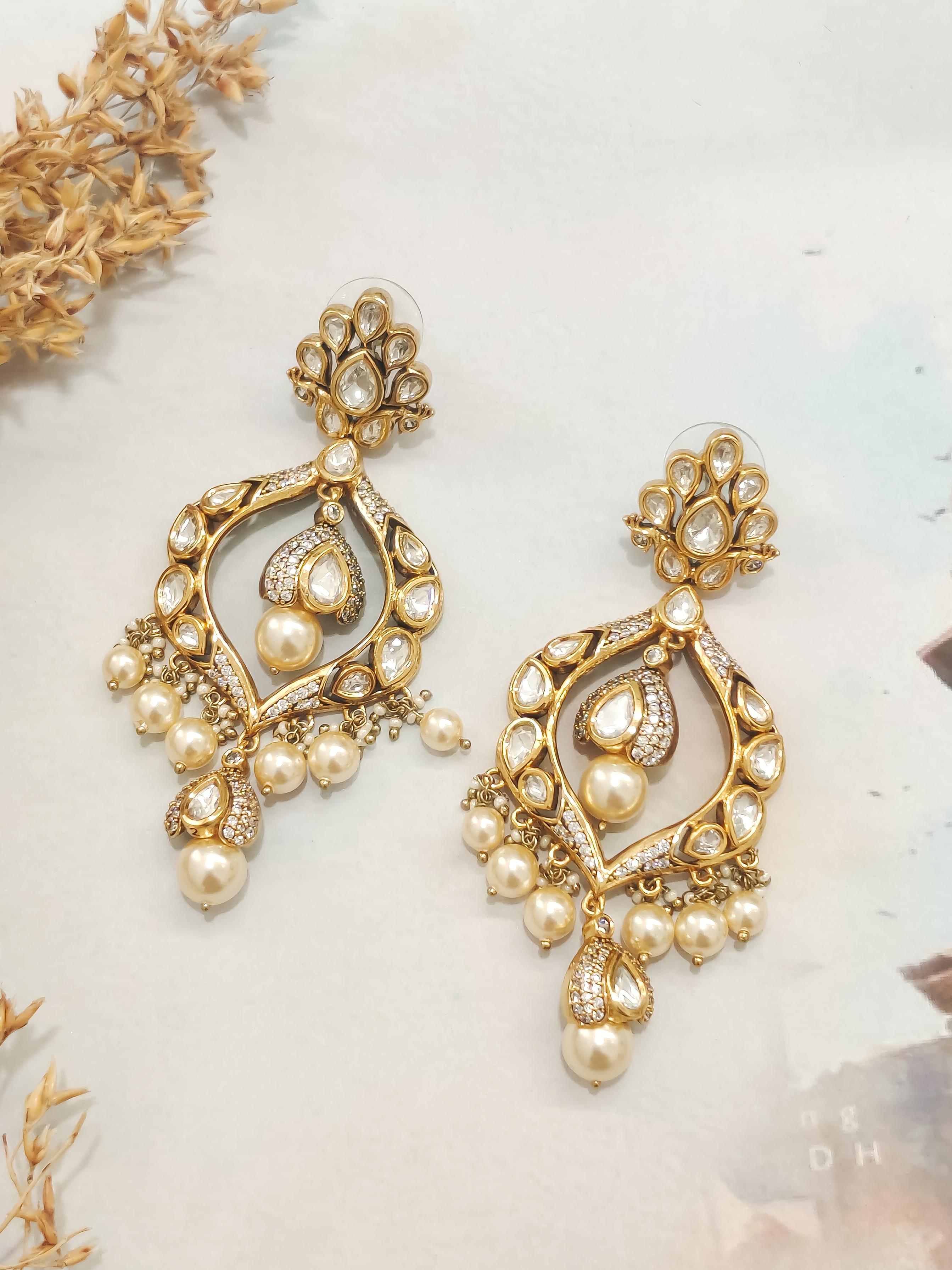 Siya Polki Earrings