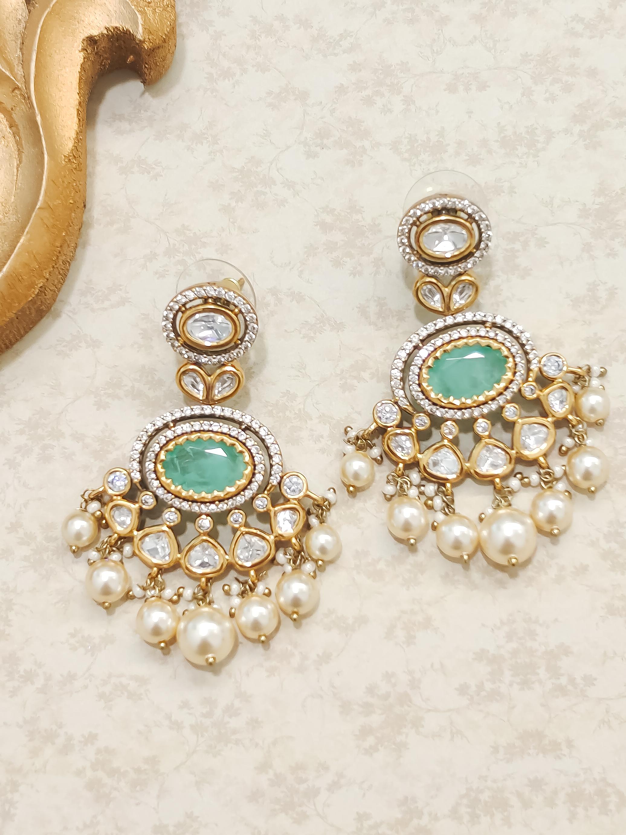 Nisha Polki Earrings