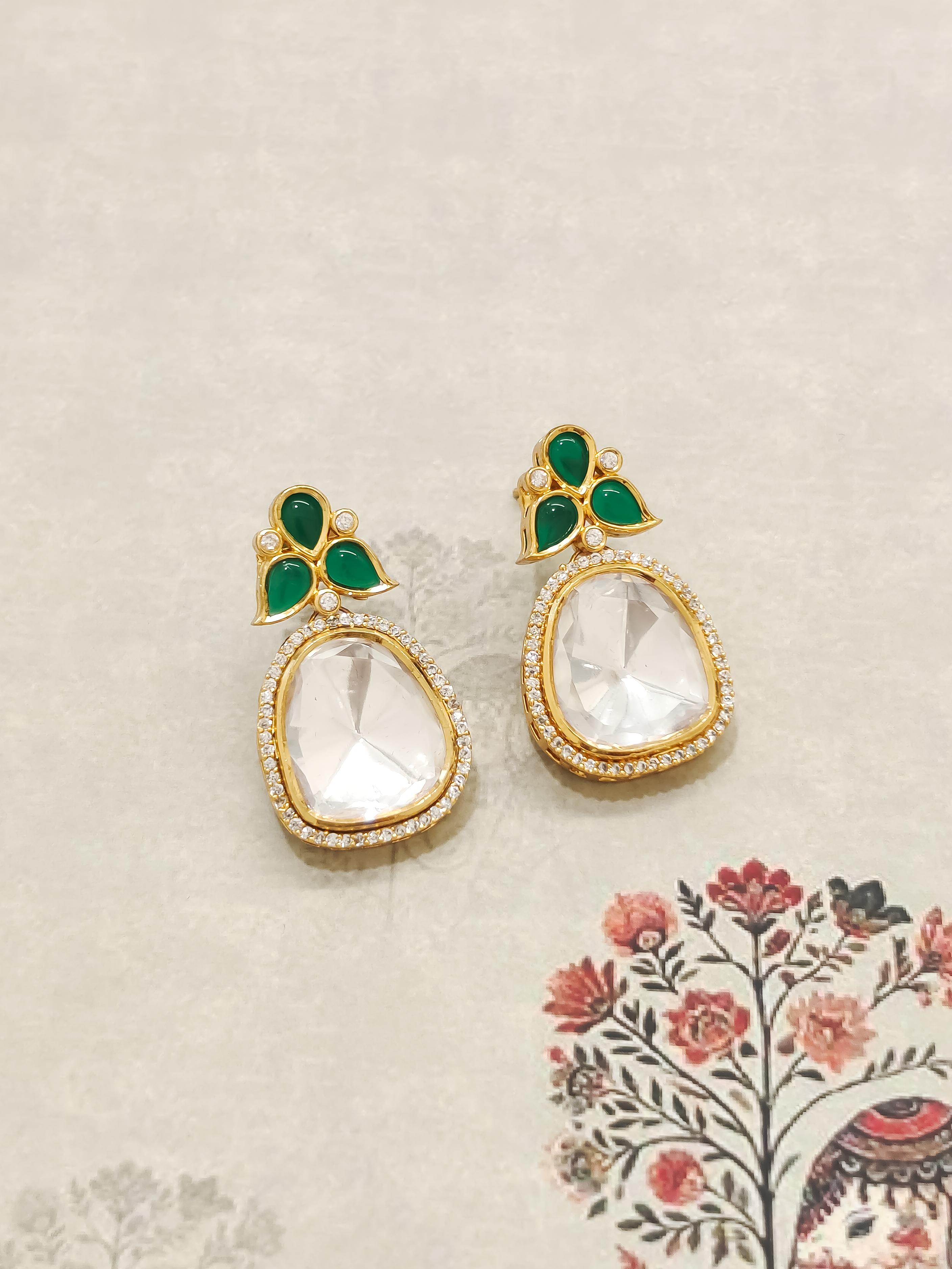 Oshin Kundan Earrings