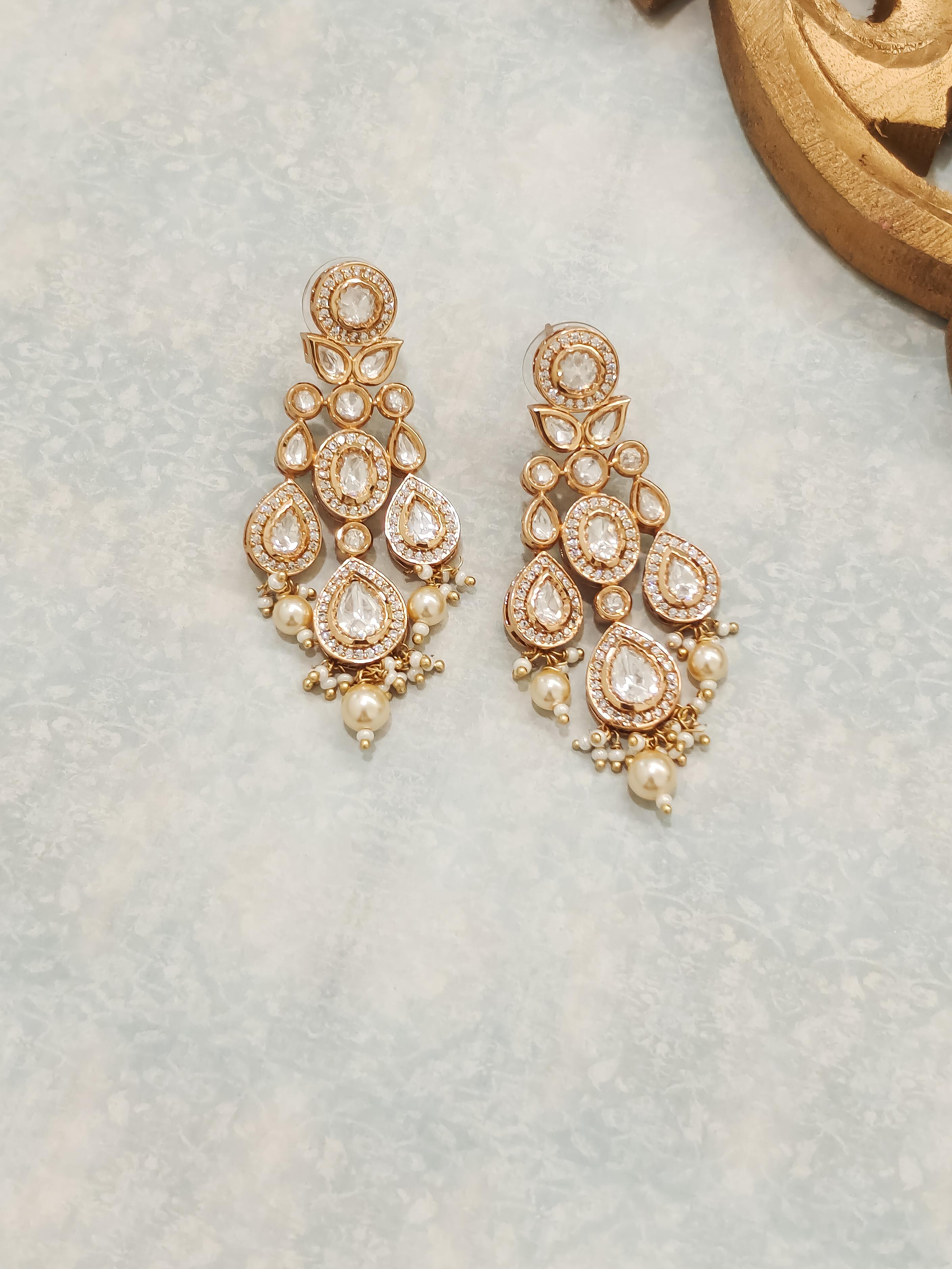 Yukta Kundan Earrings