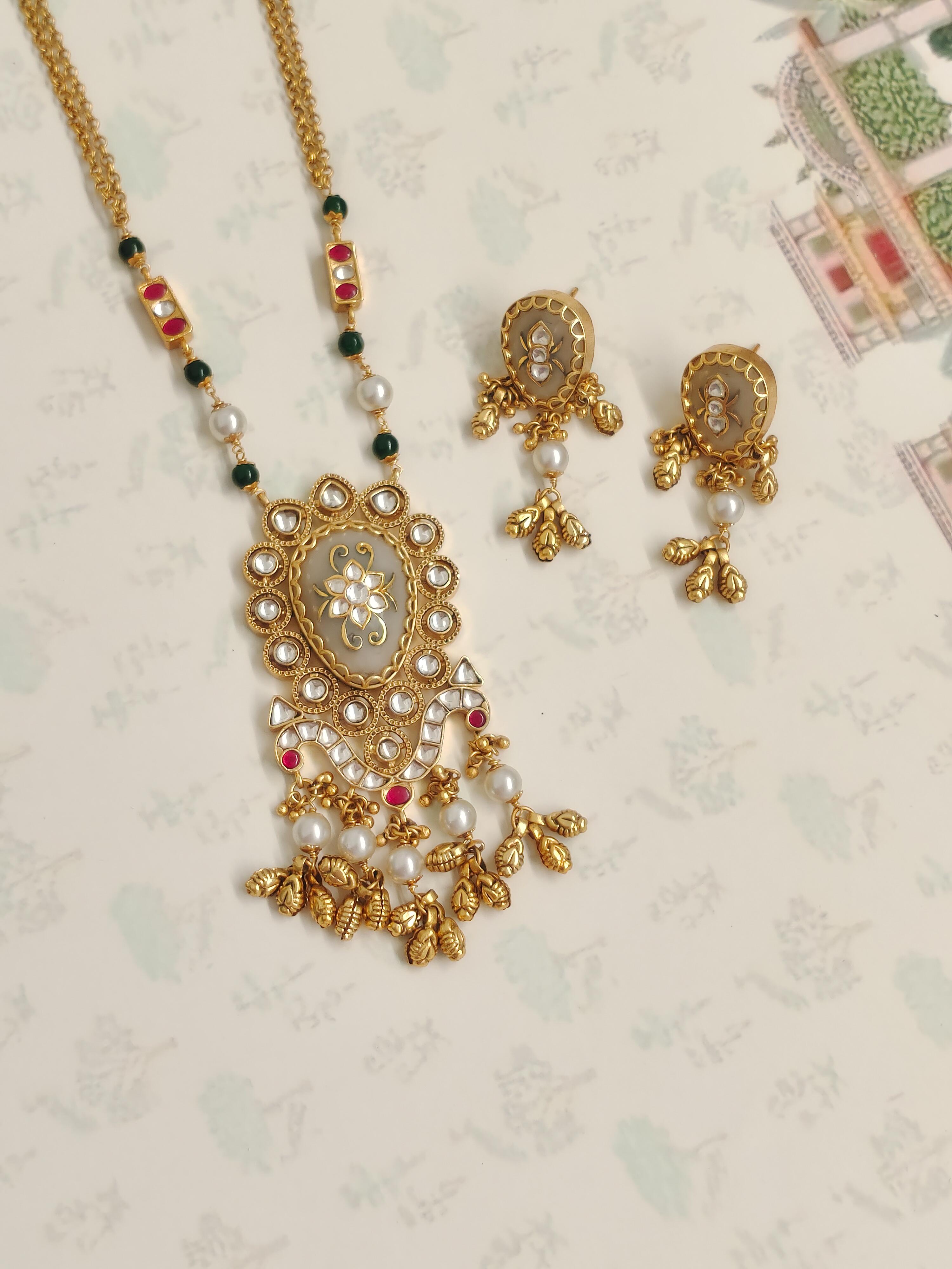 Radhika Temple Necklace