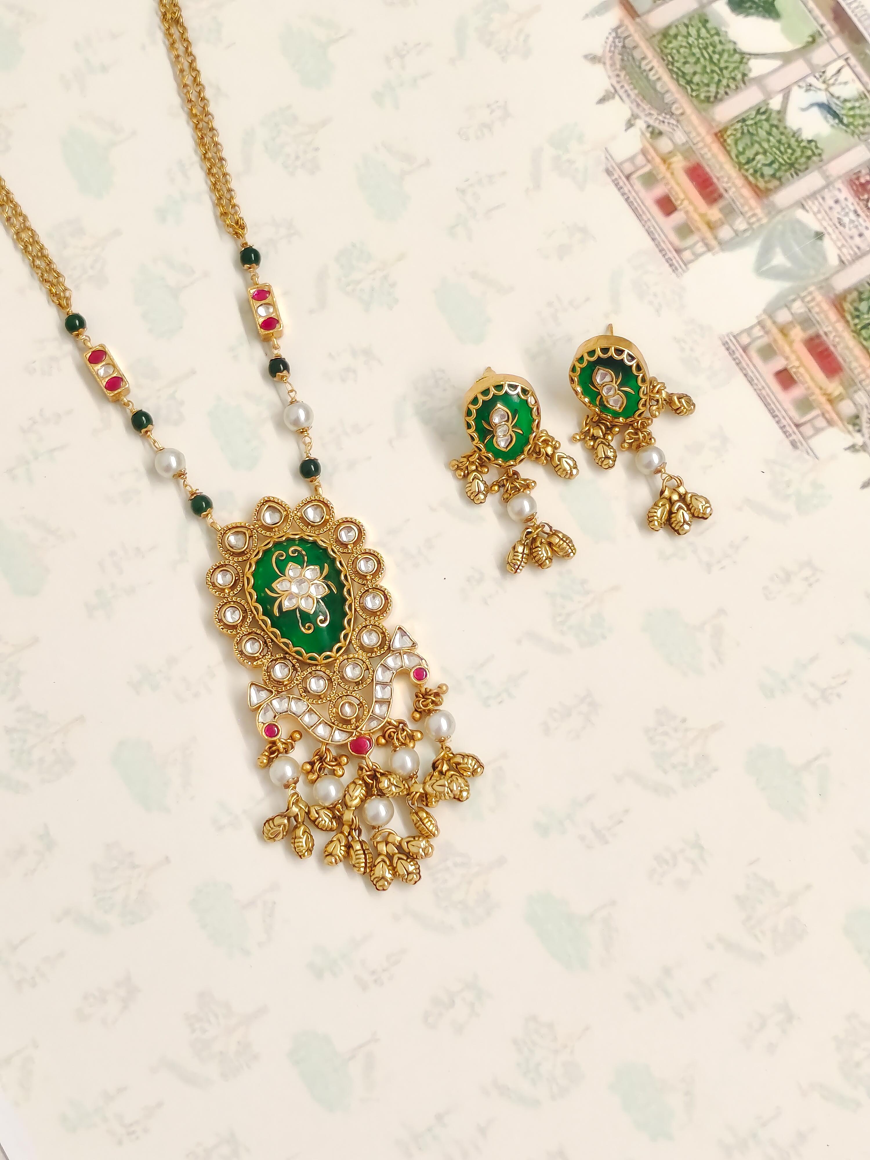 Radhika Temple Necklace