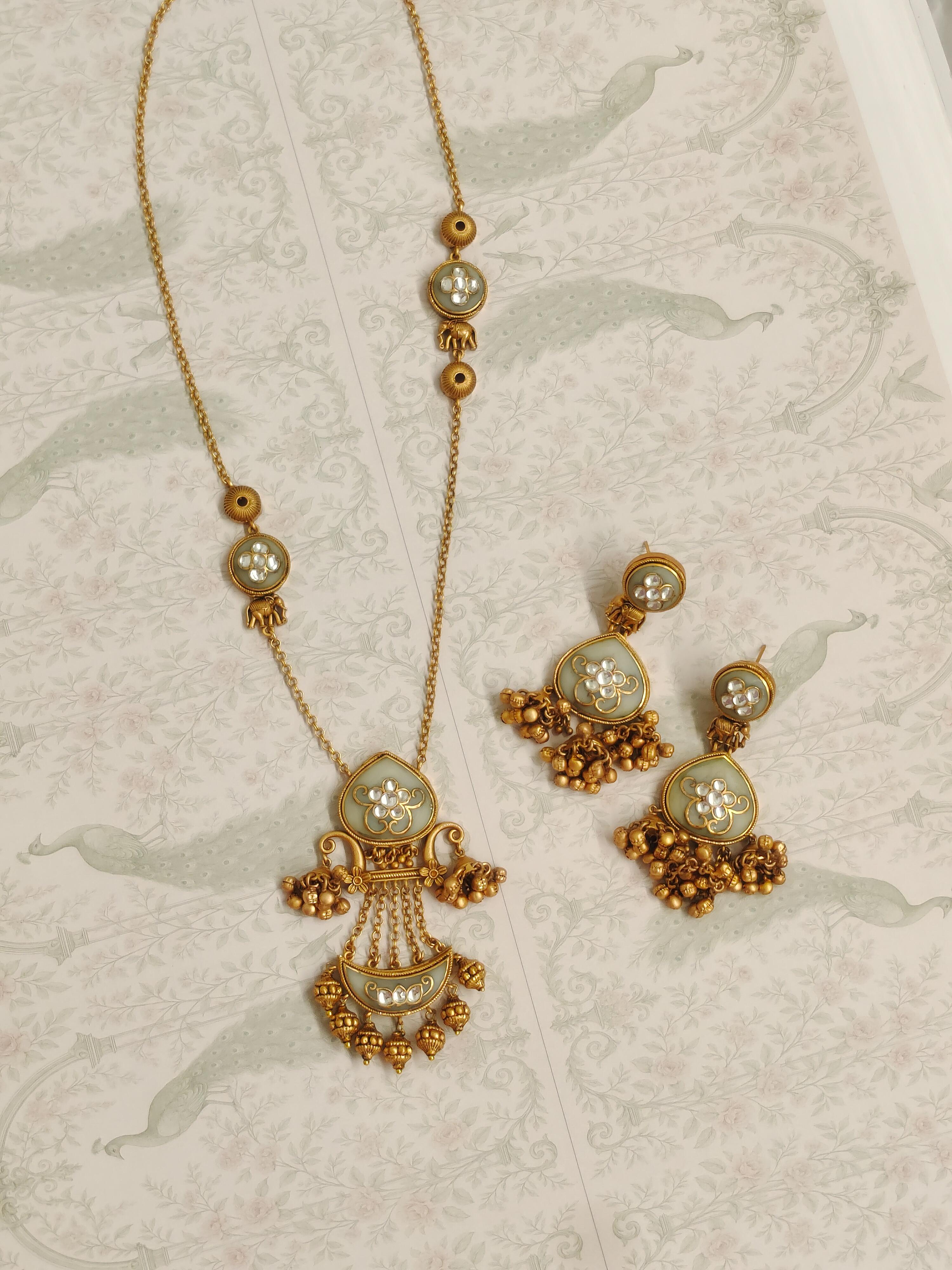 Charvi Temple Necklace