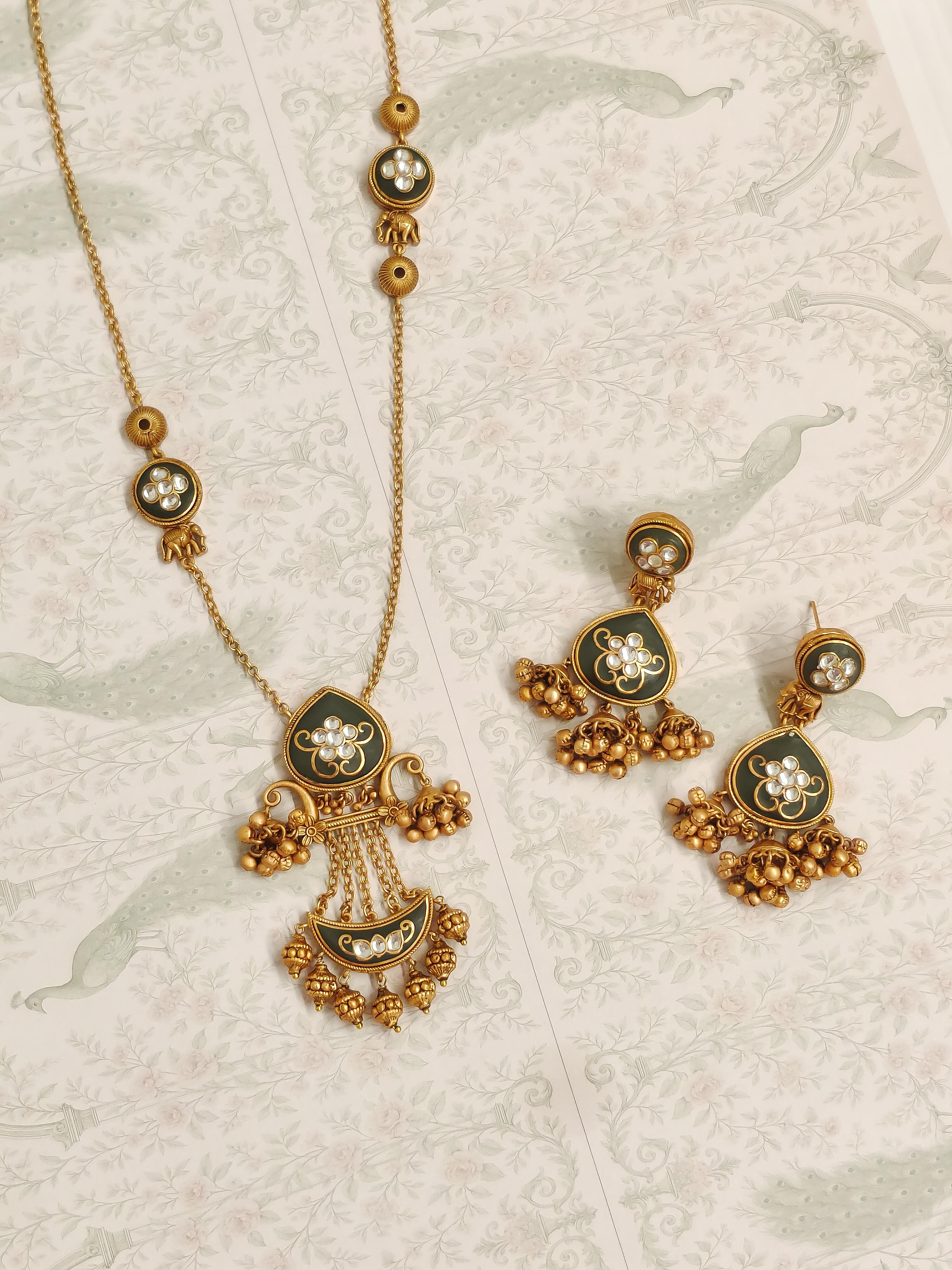 Charvi Temple Necklace