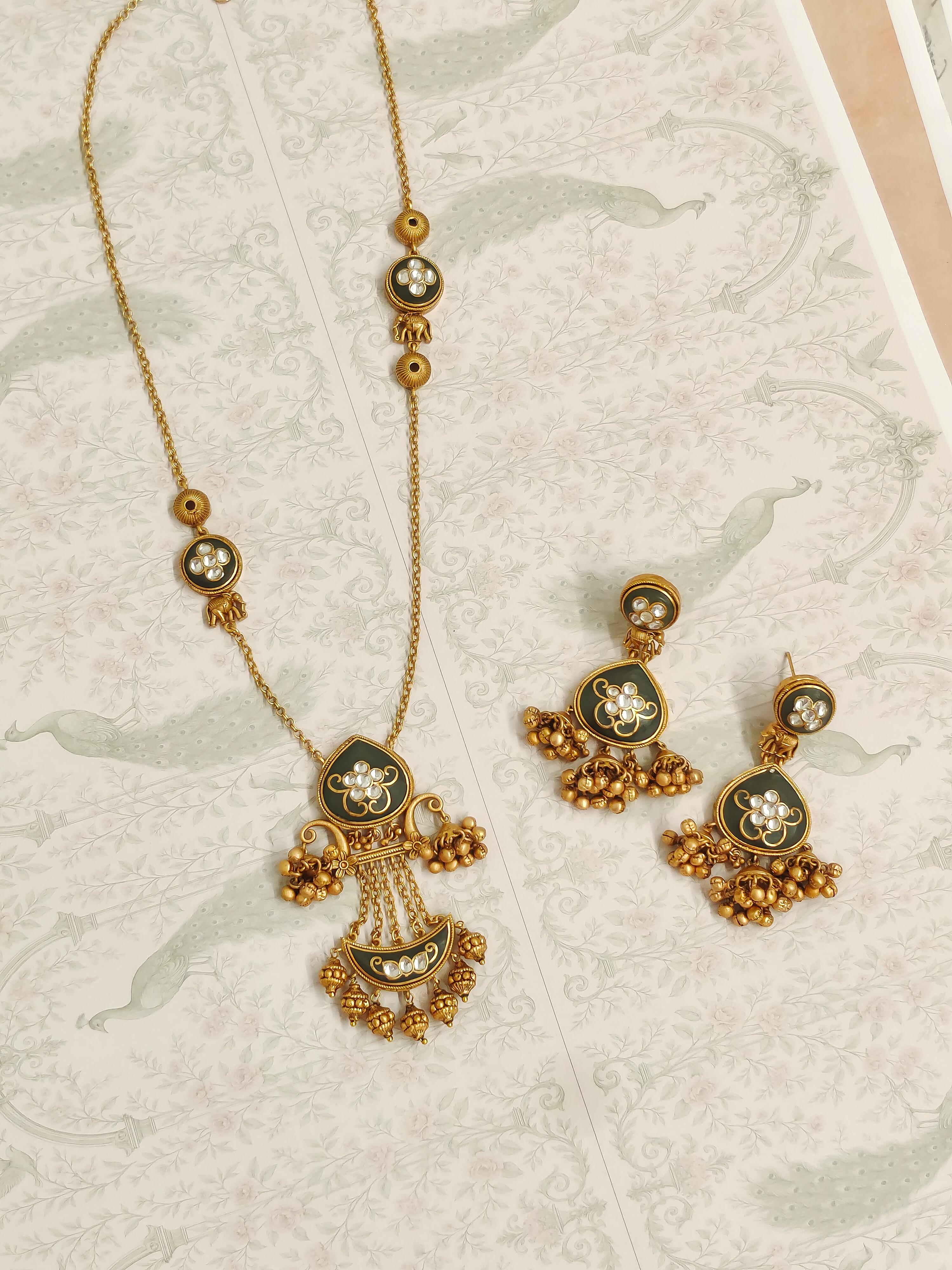 Charvi Temple Necklace