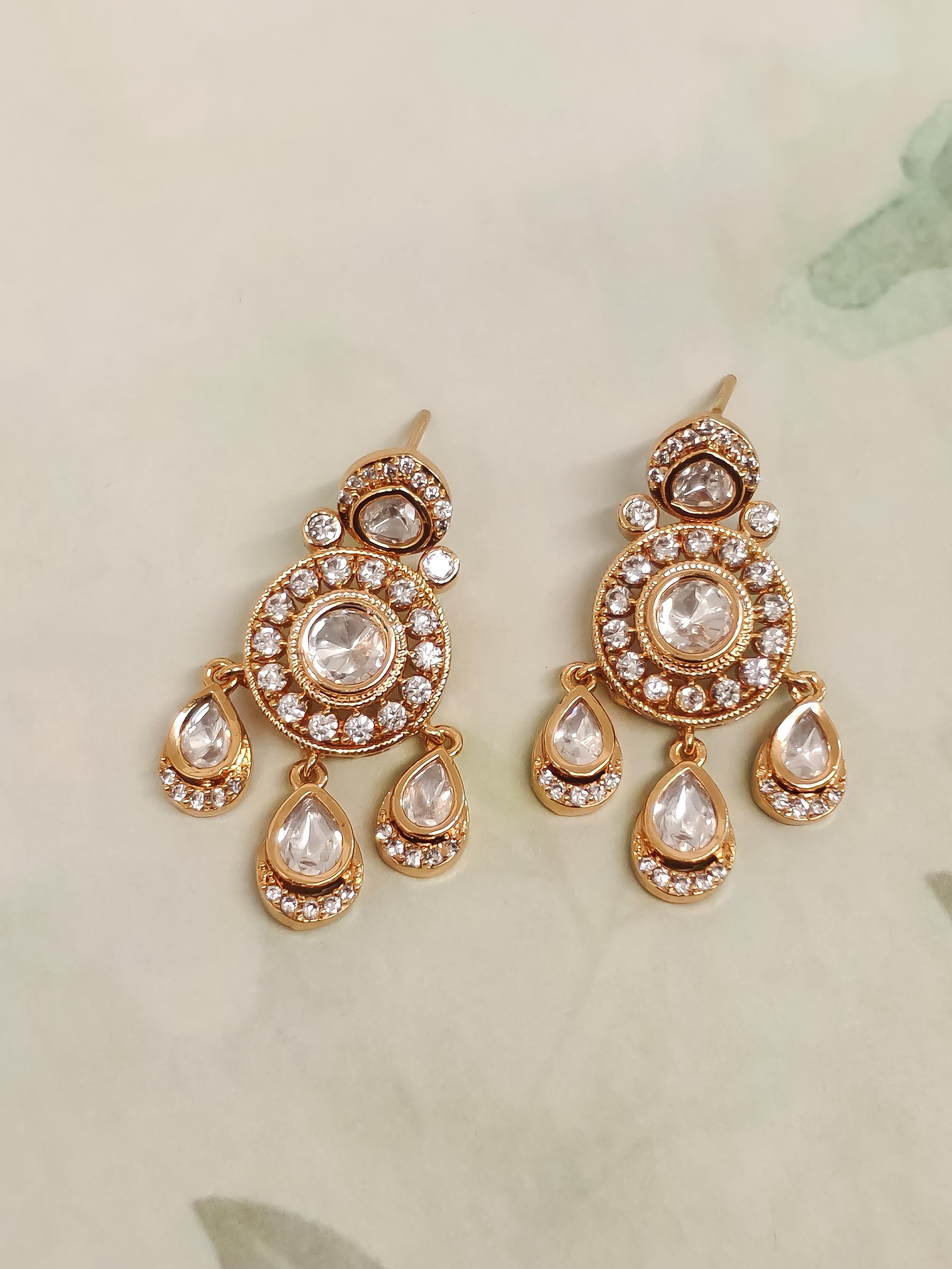 Amulya Kundan Earrings