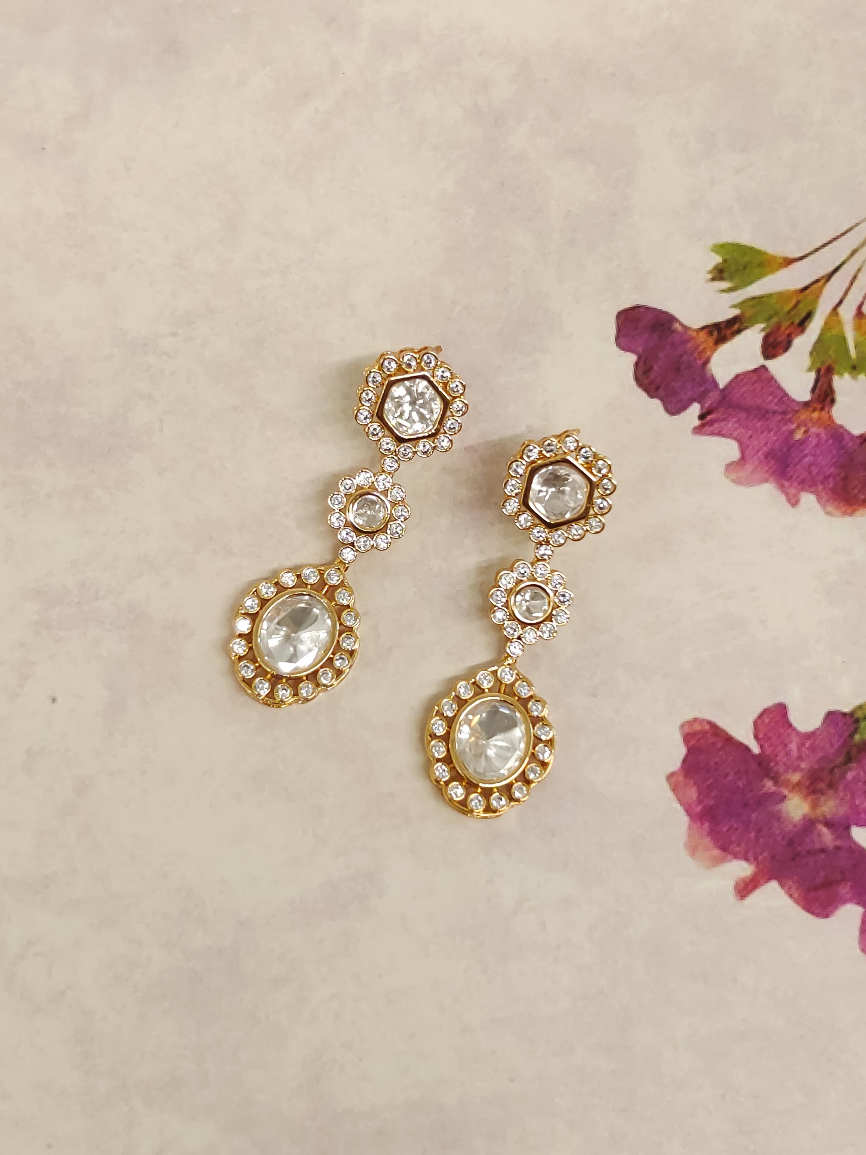 Maya Kundan Earring