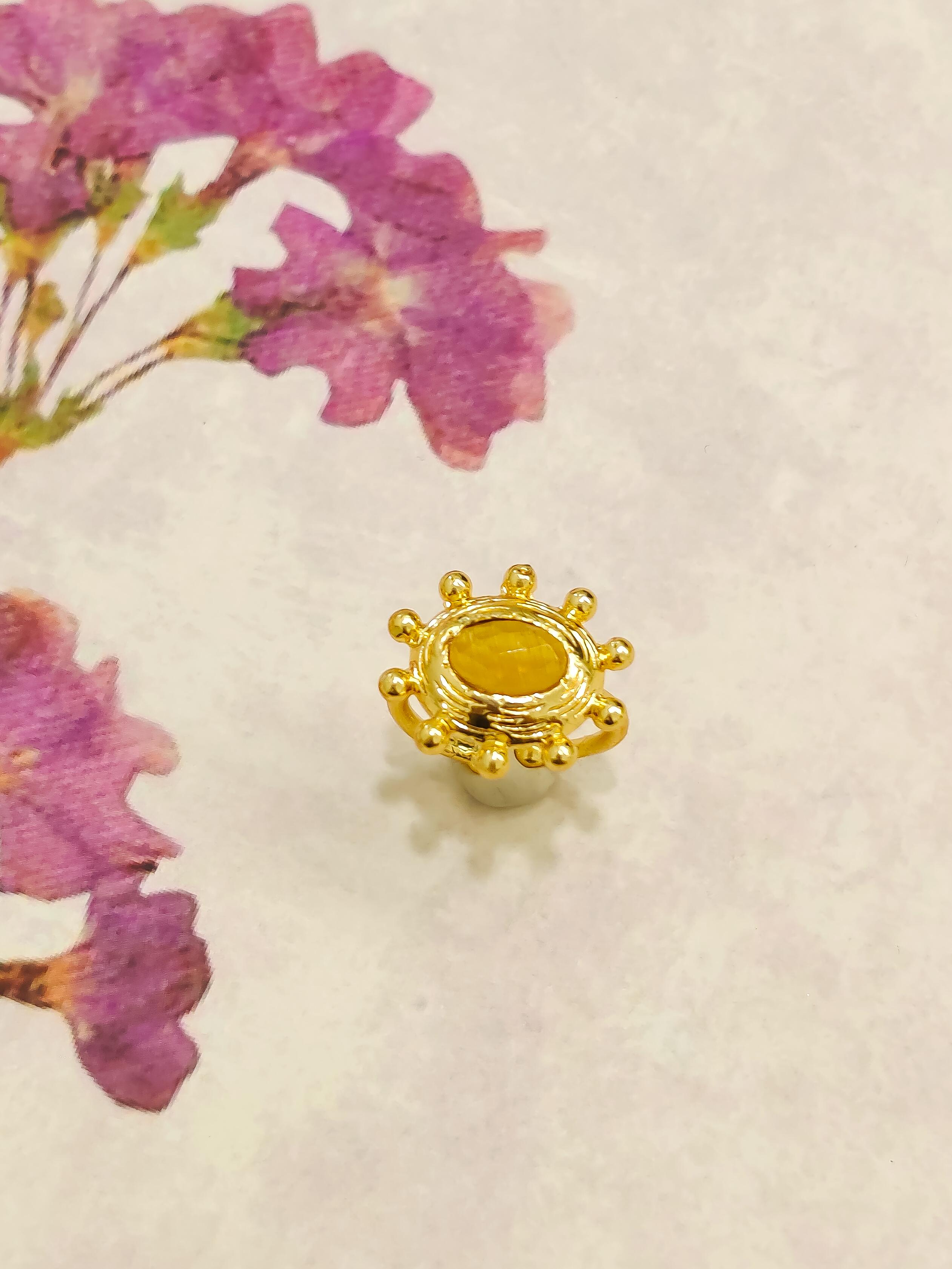 Zara Sunburst Ring