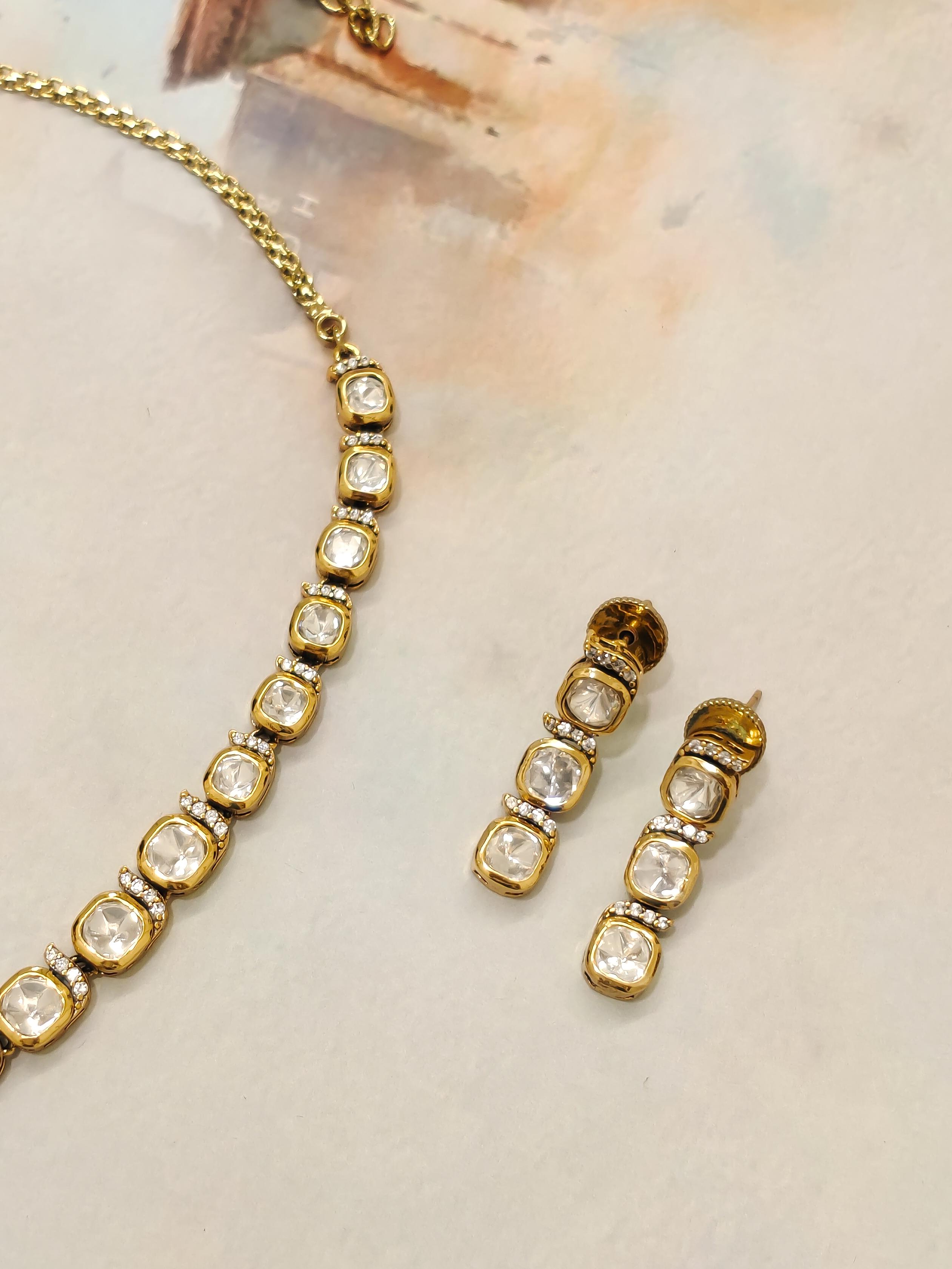 Rihaa Kundan Necklace