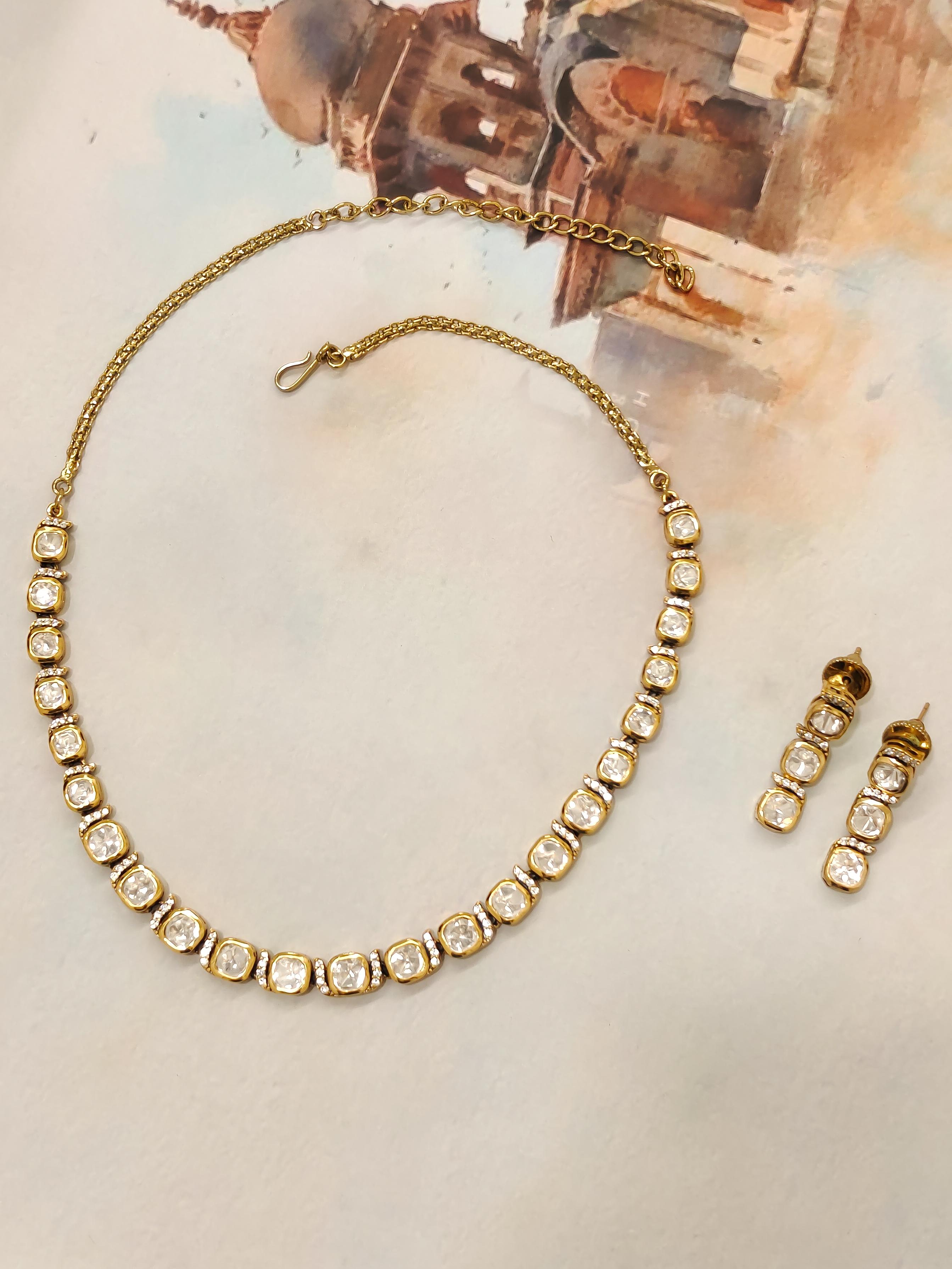 Rihaa Kundan Necklace