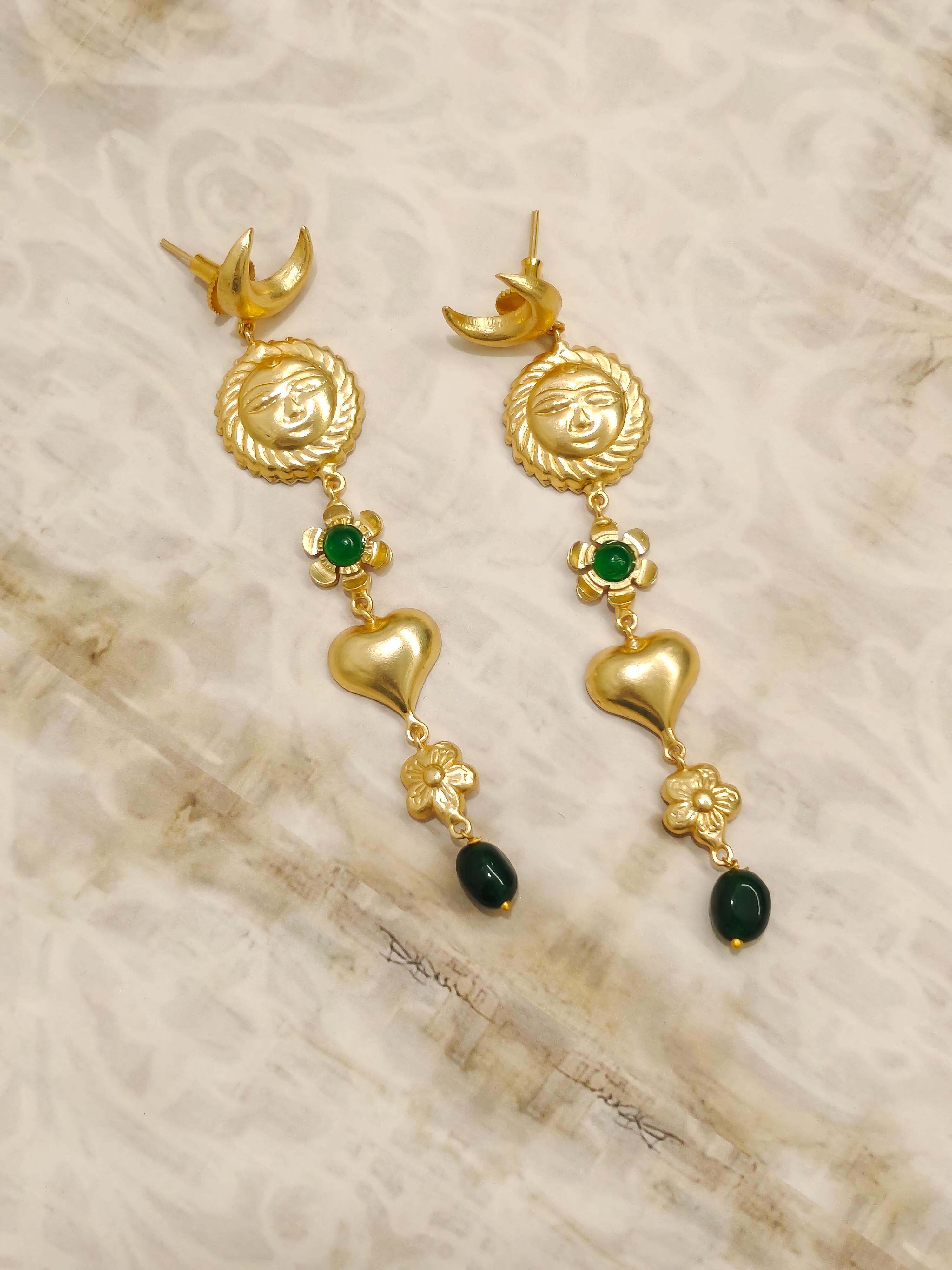 Tara Sun Moon Earring