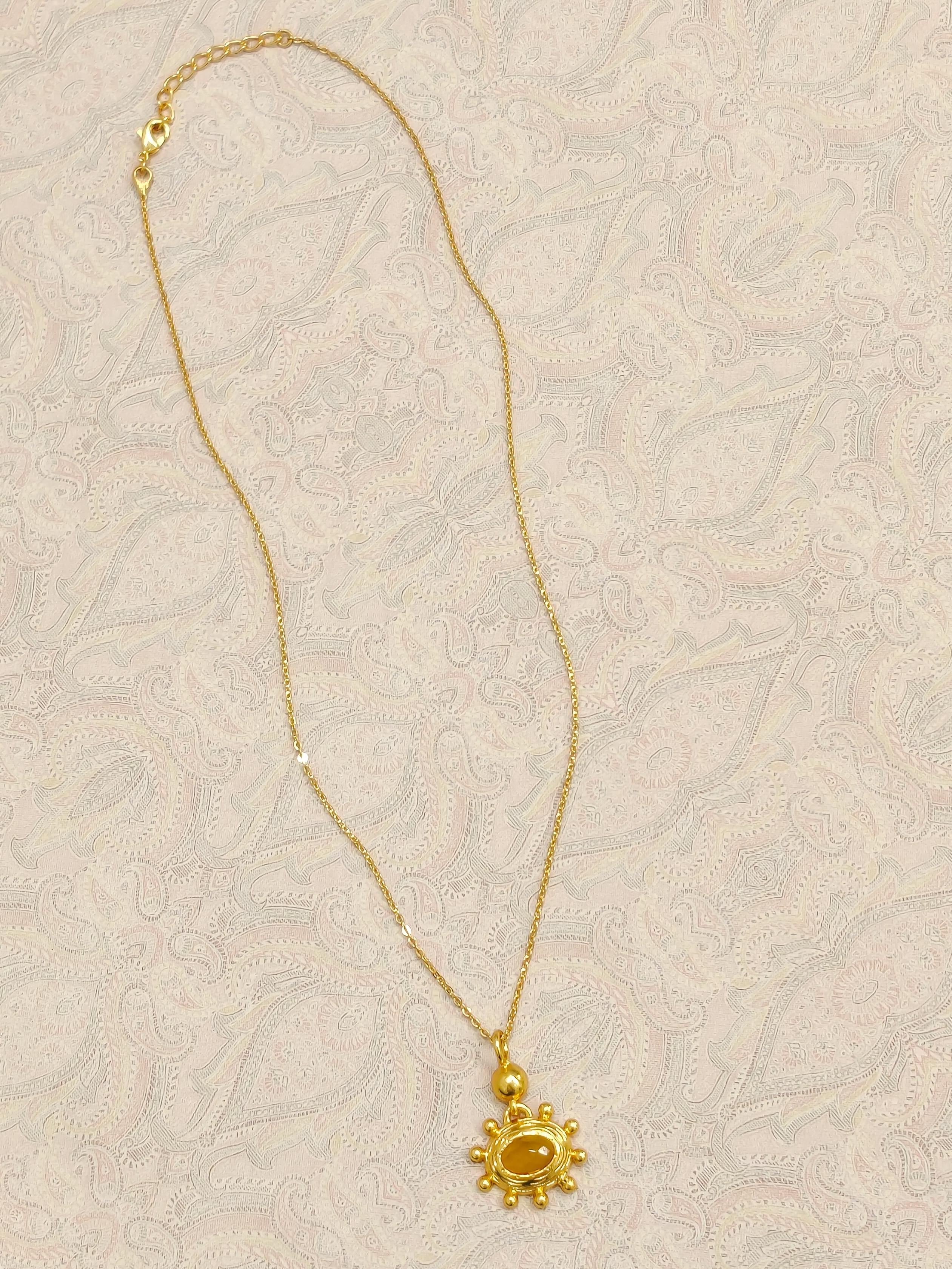 Zara Sunburst Pendant