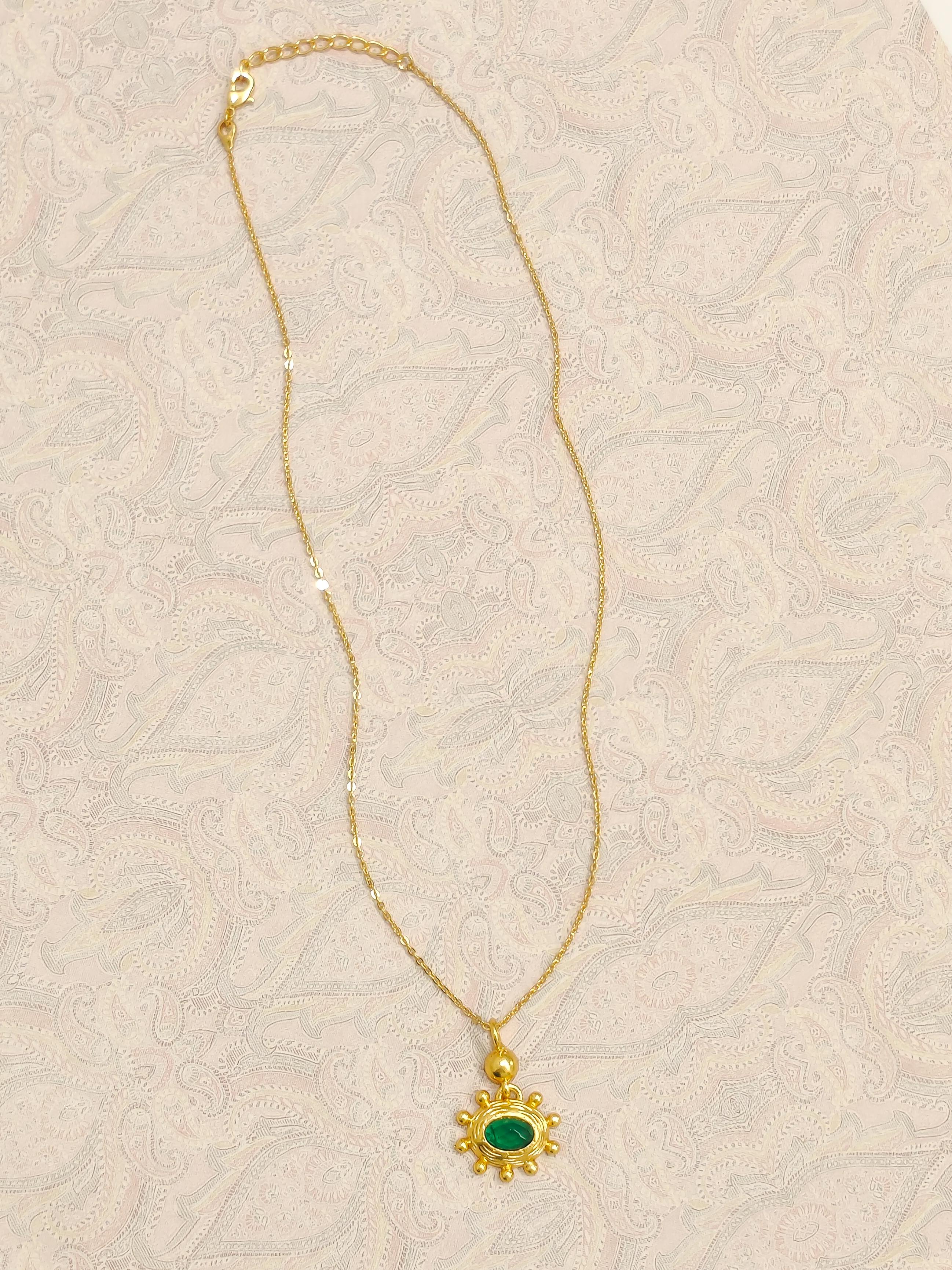 Zara Sunburst Pendant