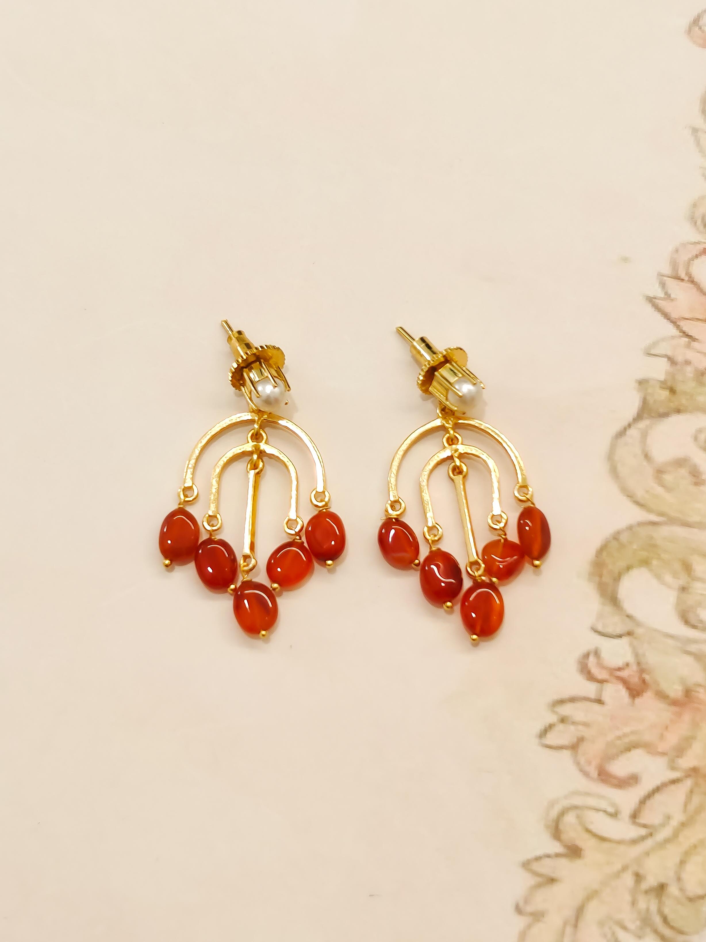 Willow Arch Drop Earrings