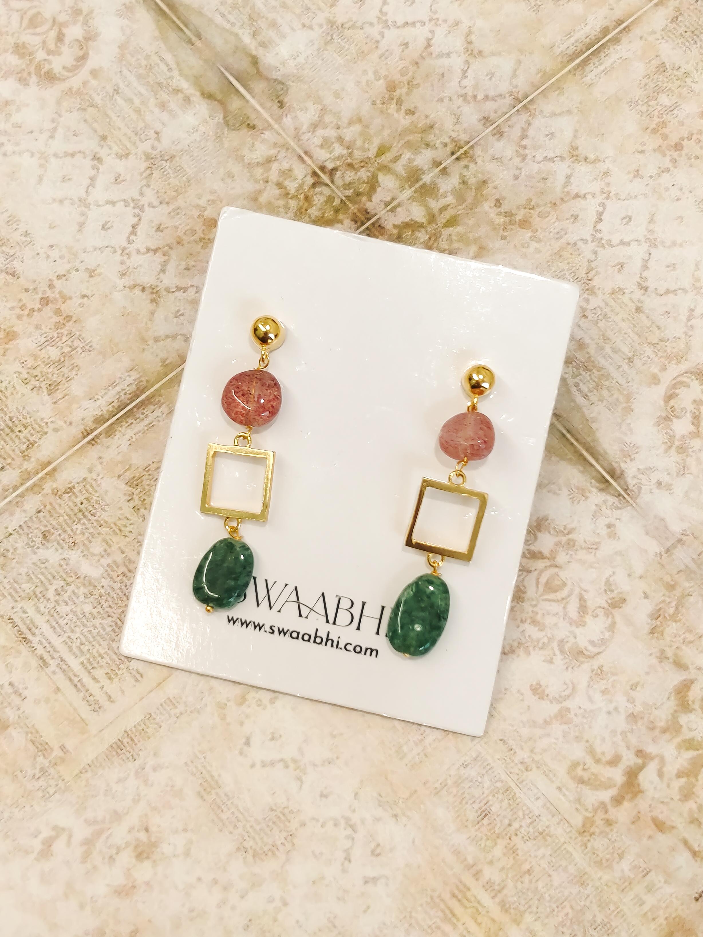 Blush Portal Earrings