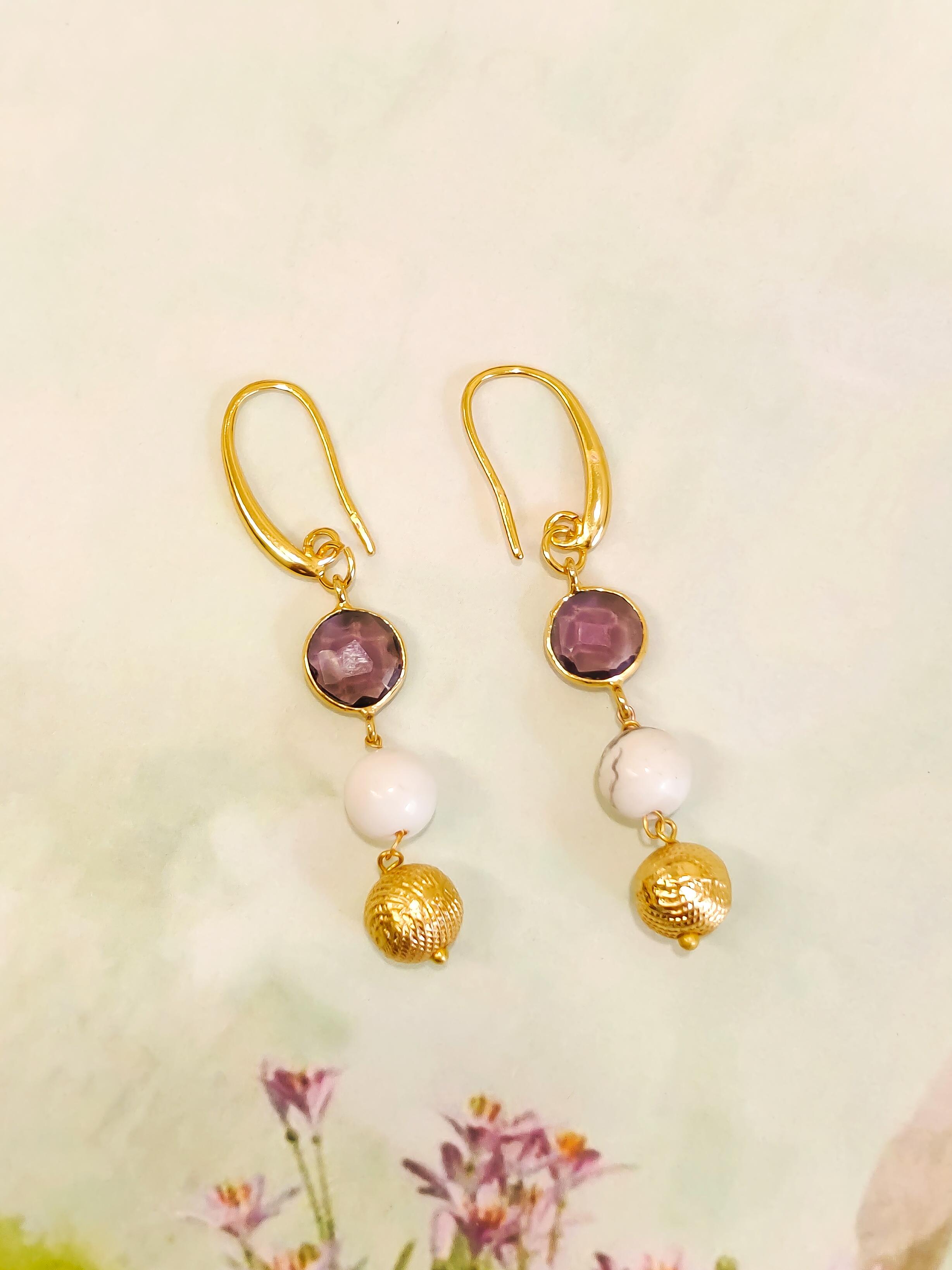 Viola Dangler Earrings
