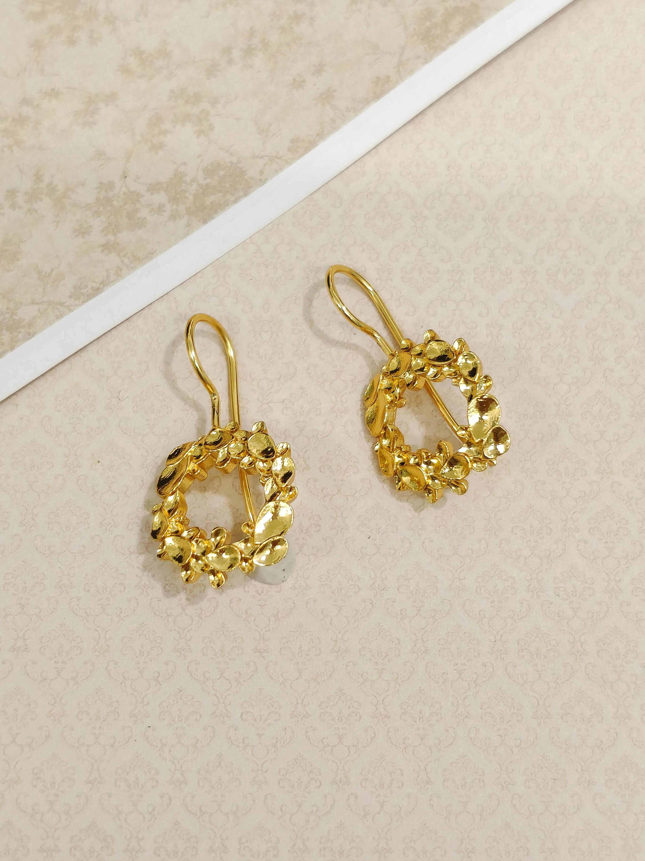 Floral Melody Hook Earrings