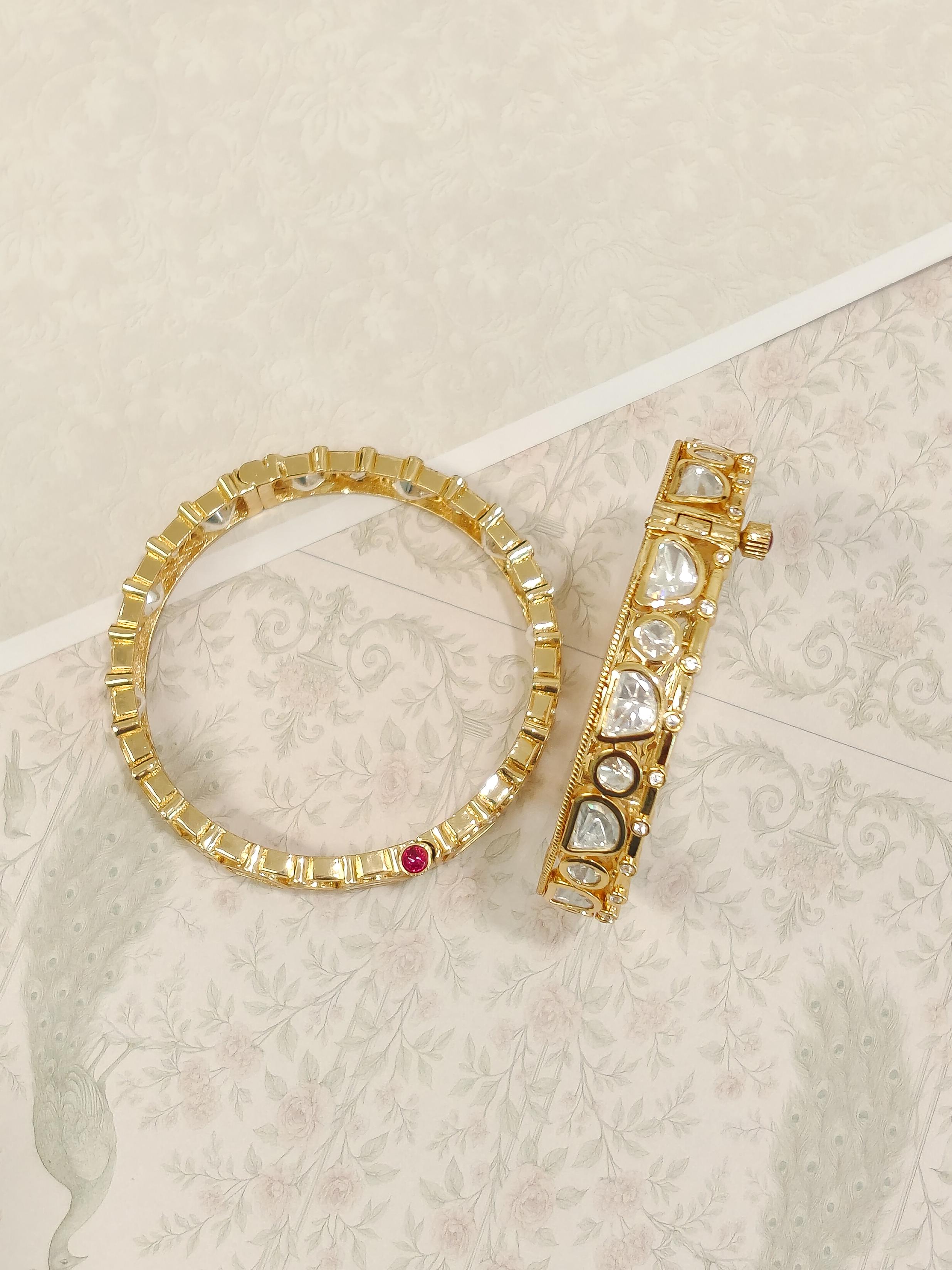 Kashvi Kundan Bangles