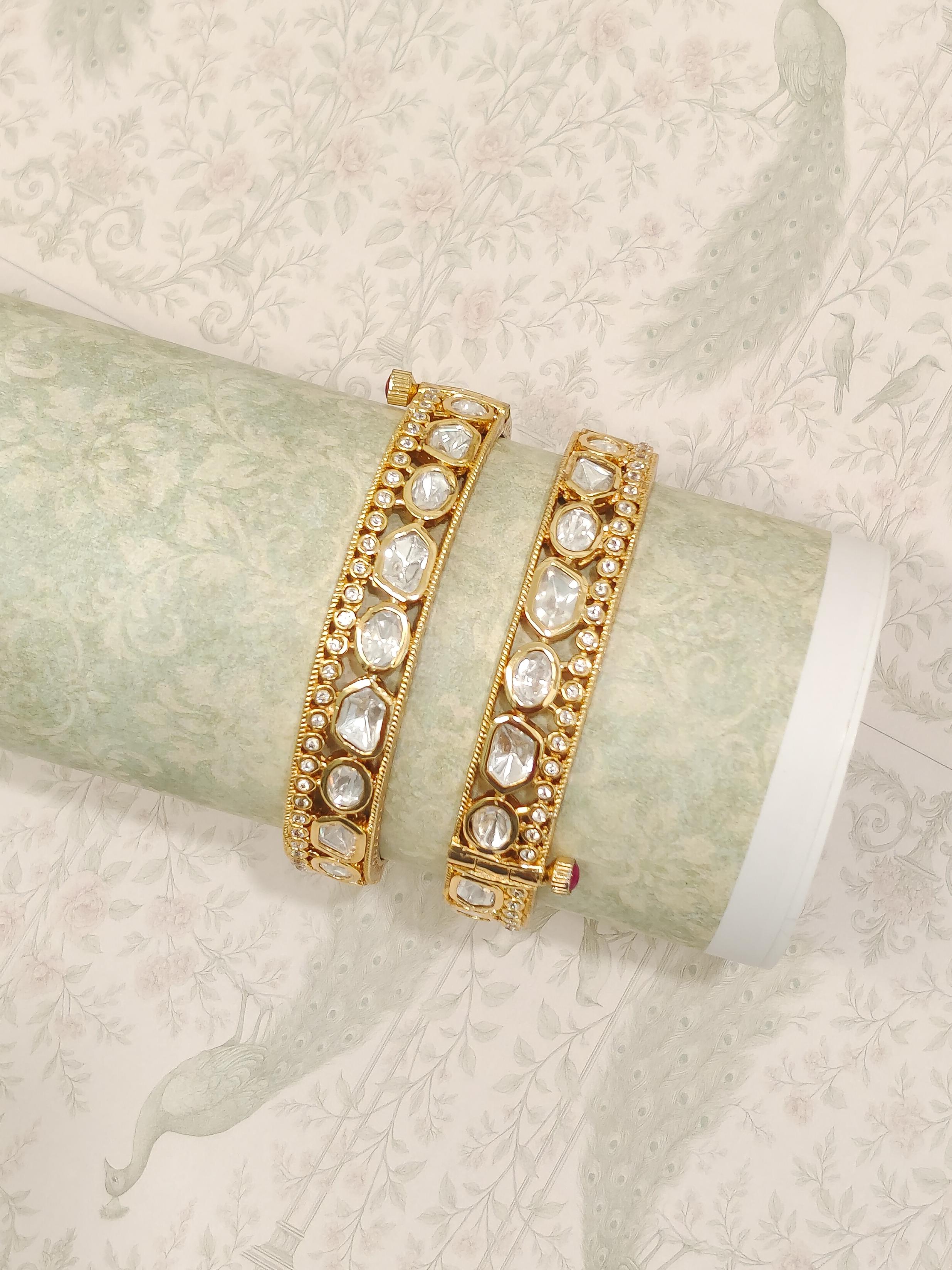 Kasturi Kundan Bangles