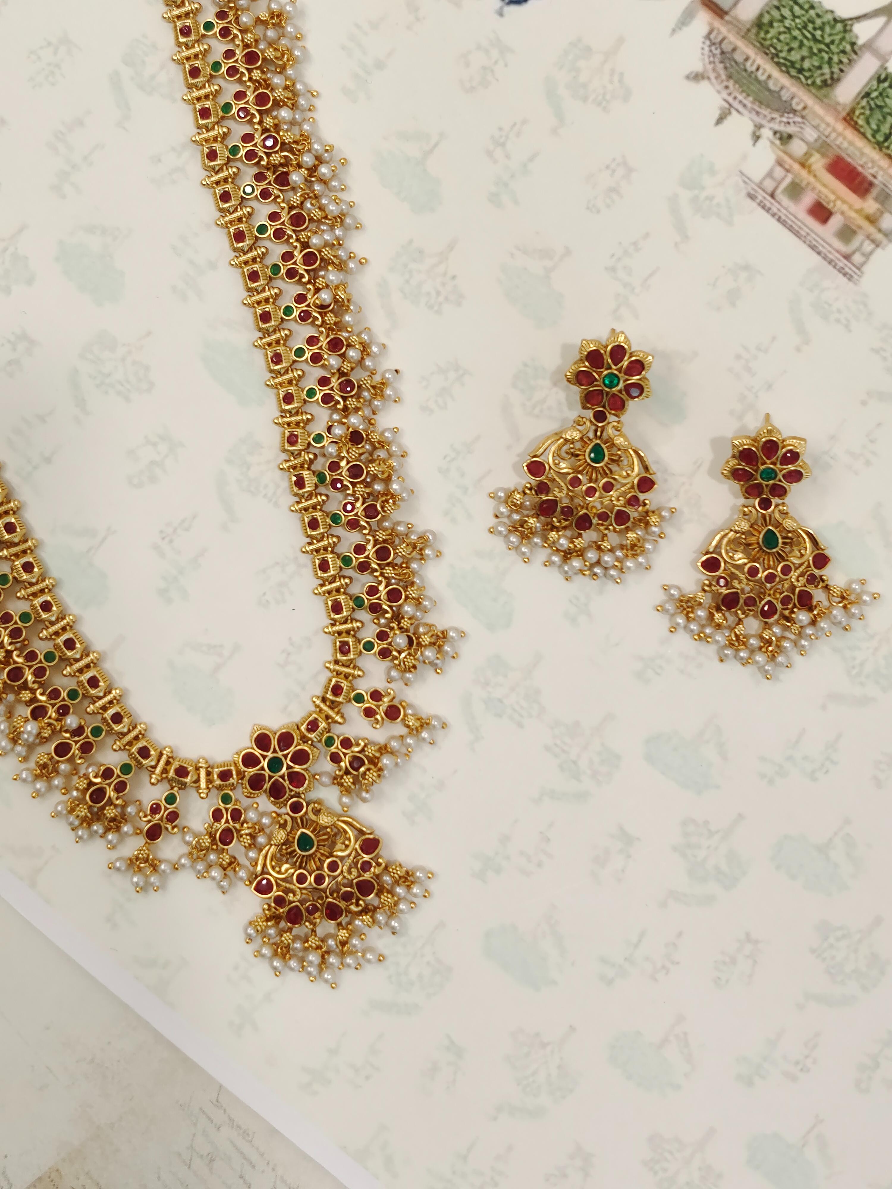 Jivika Temple Necklace