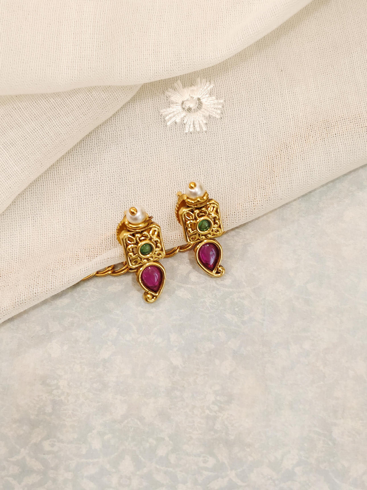Koyari Temple Necklace Set