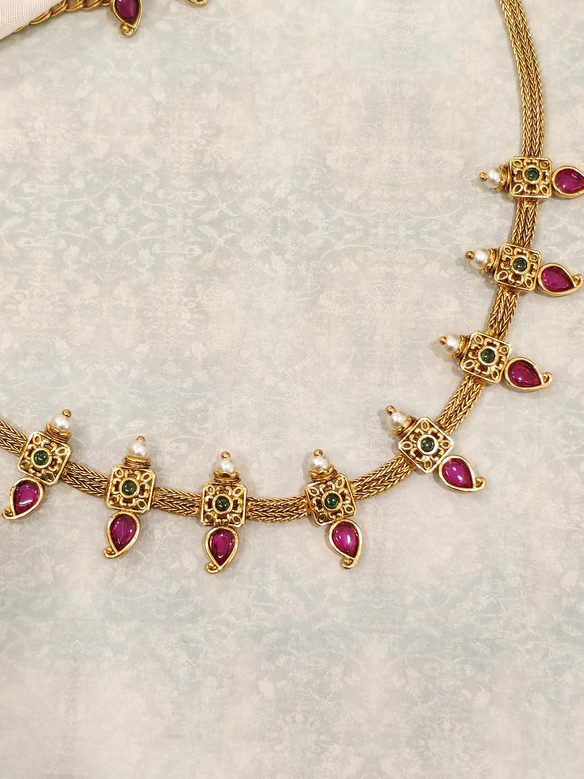 Koyari Temple Necklace Set
