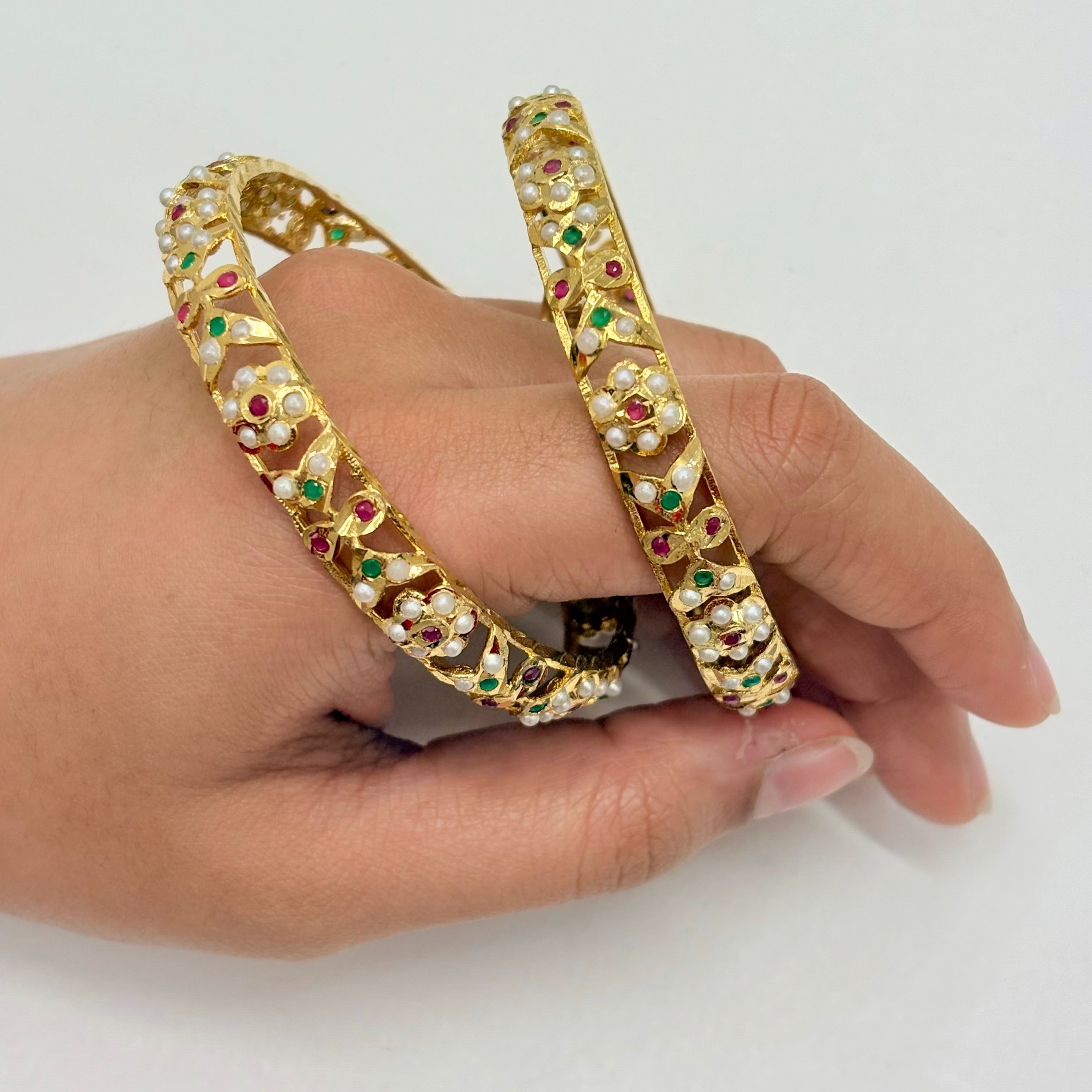 Amira Pearl Bangles