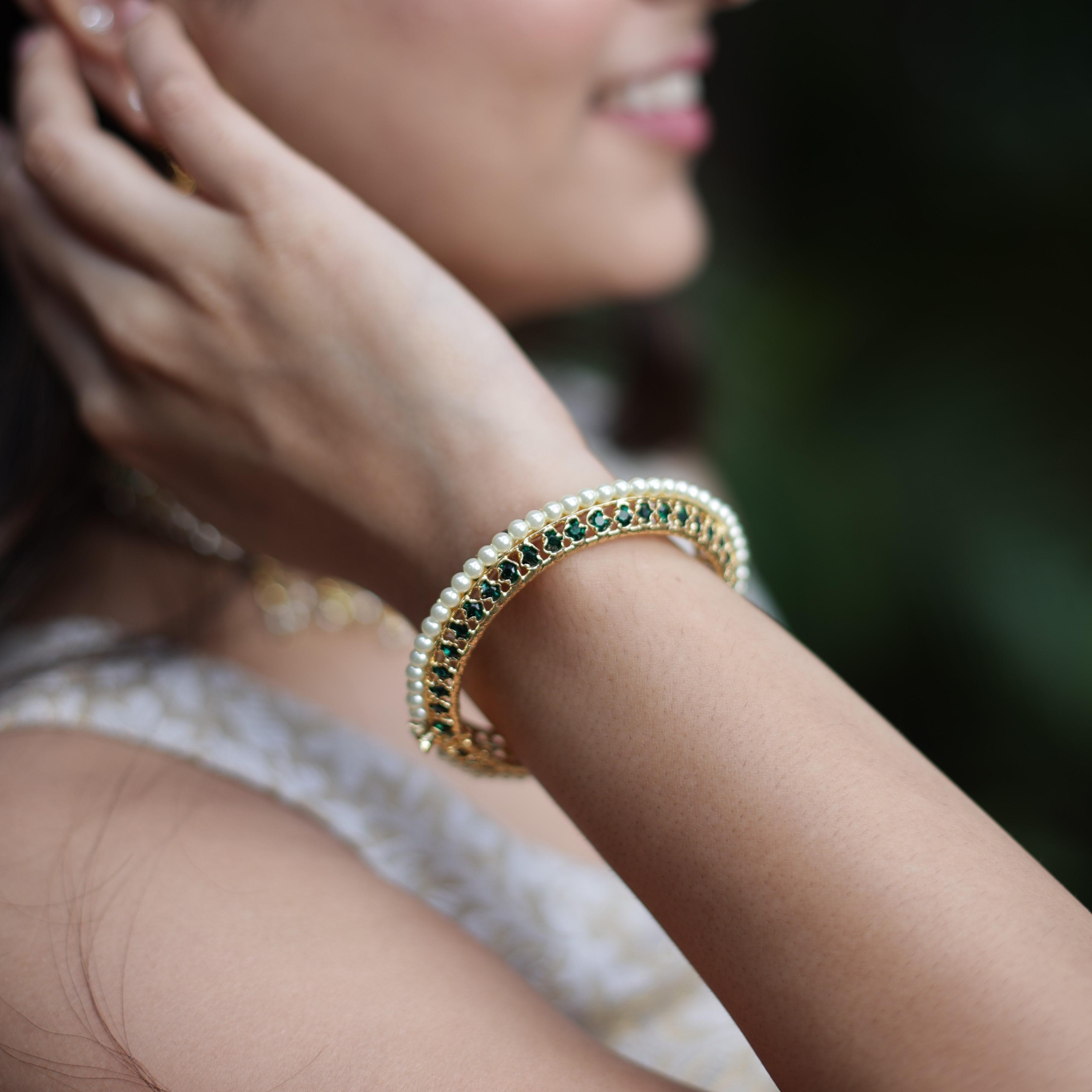Paridhi Pearls Bangles