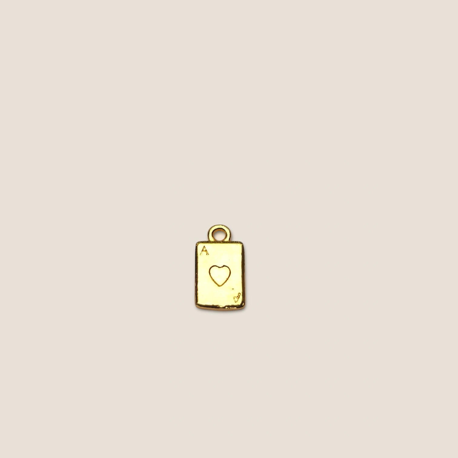 Ace Of Heart Charm