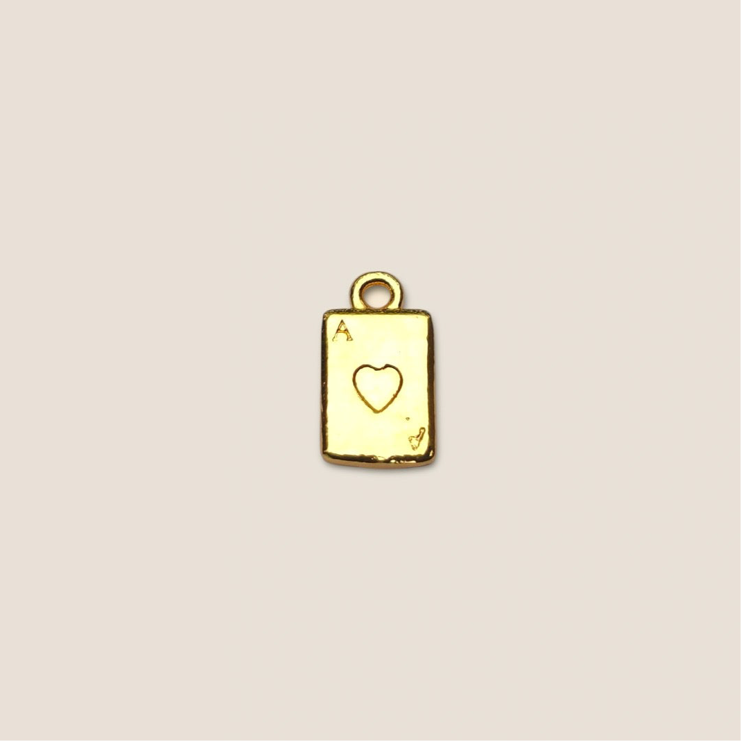 Ace Of Heart Charm