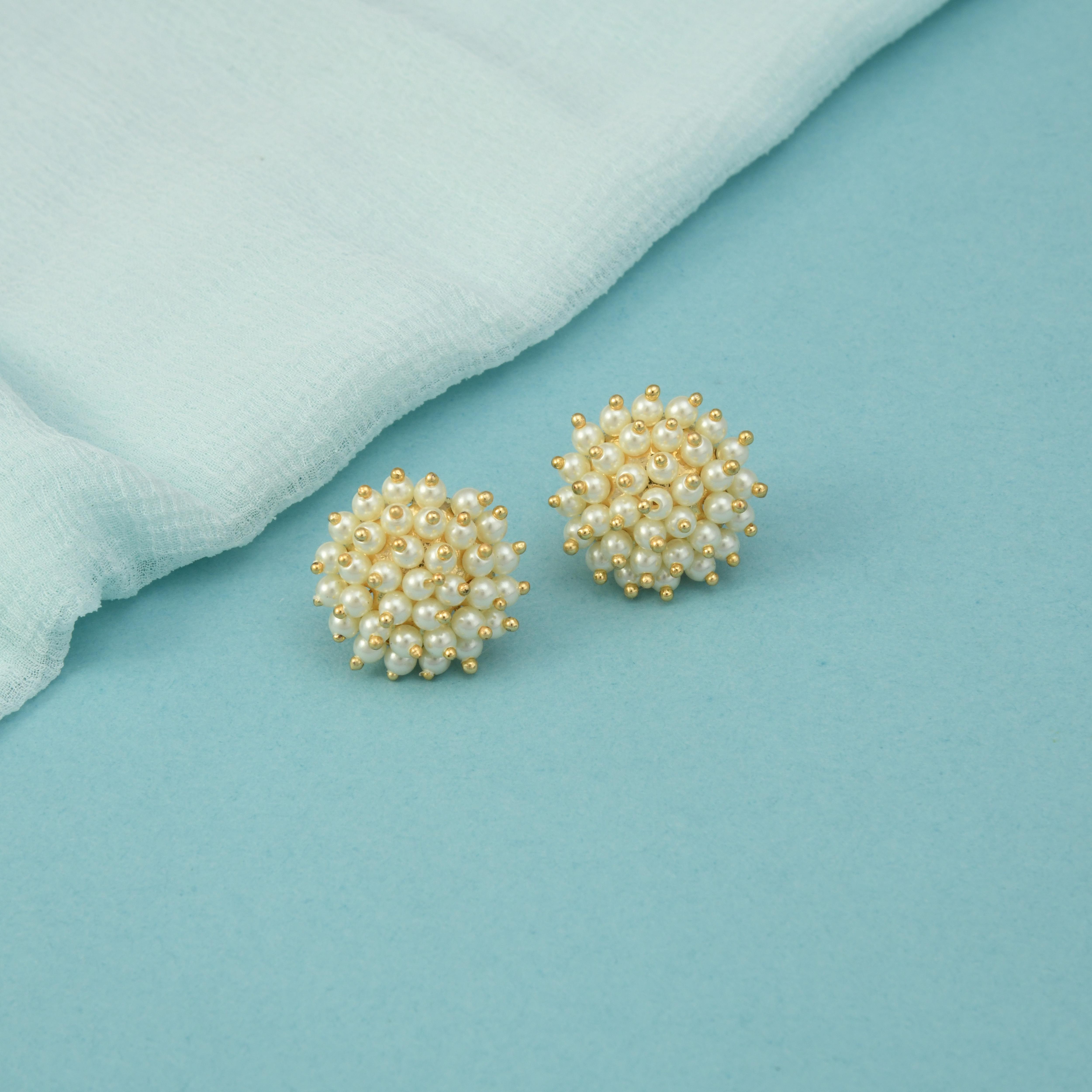 Pearls Studded Earrings