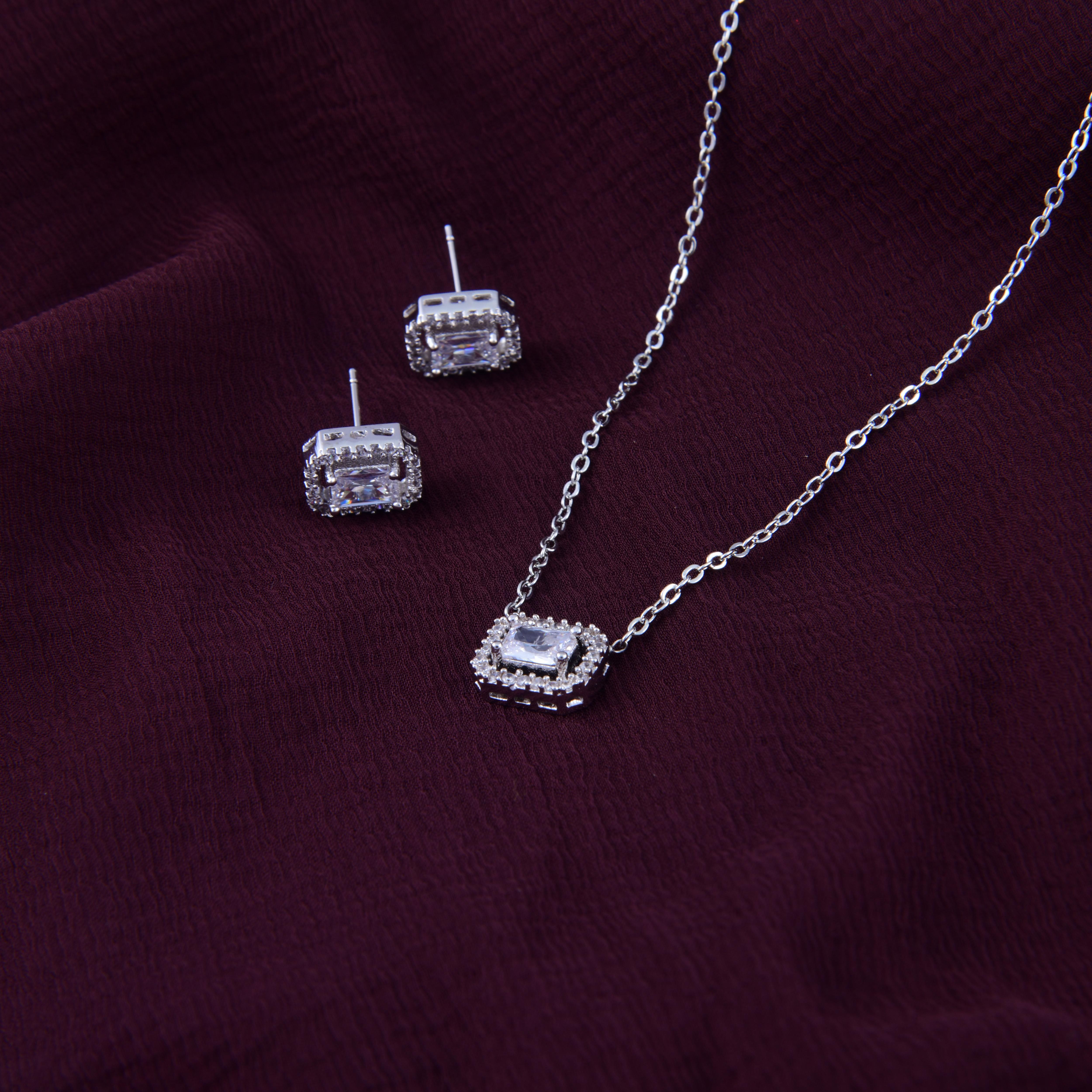 Krisha CZ Pendant Set