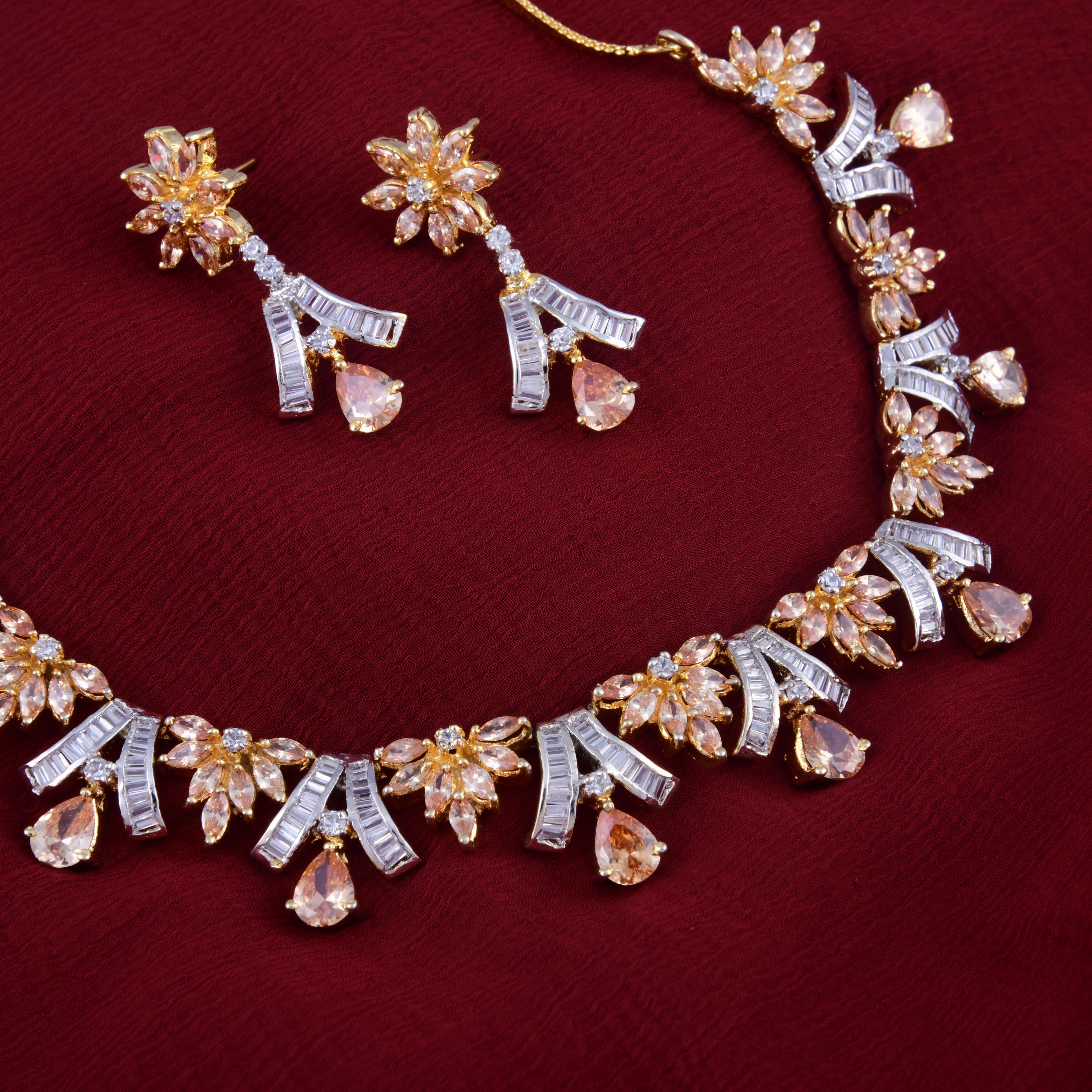 Inaya CZ Diamond Necklace