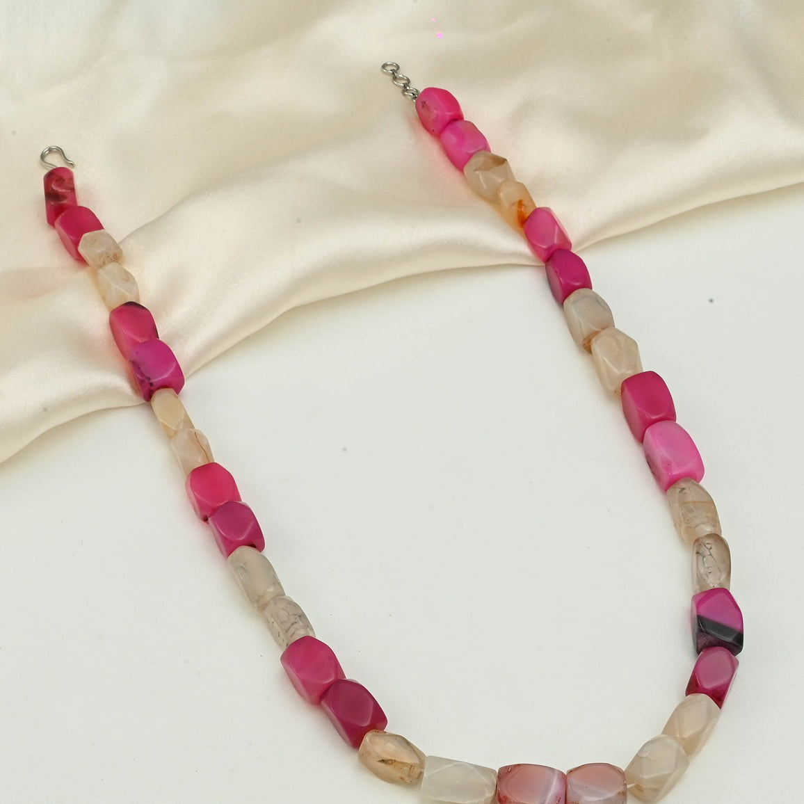 Pink Onyx Necklace