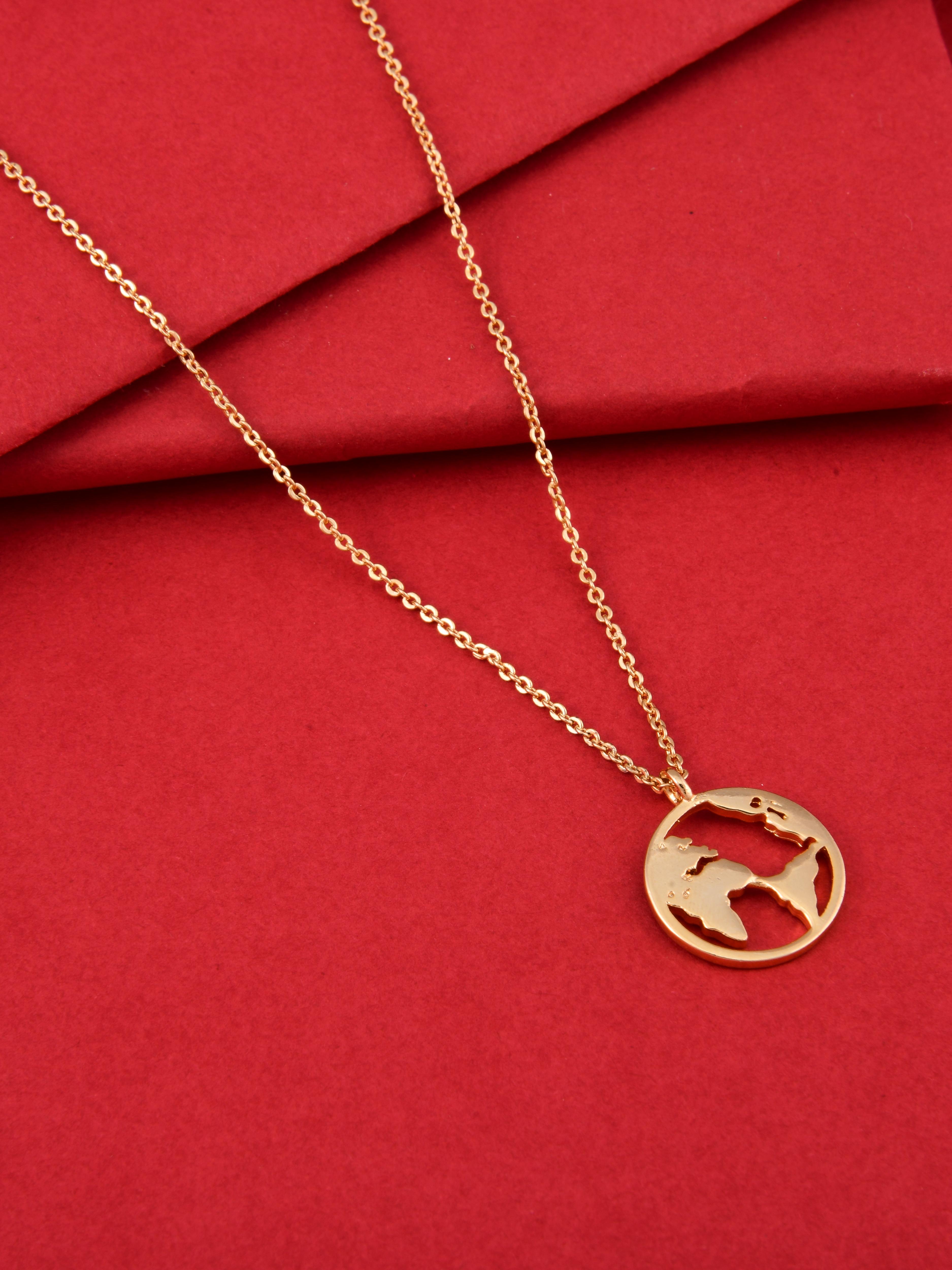 Travel The World Pendant Necklace