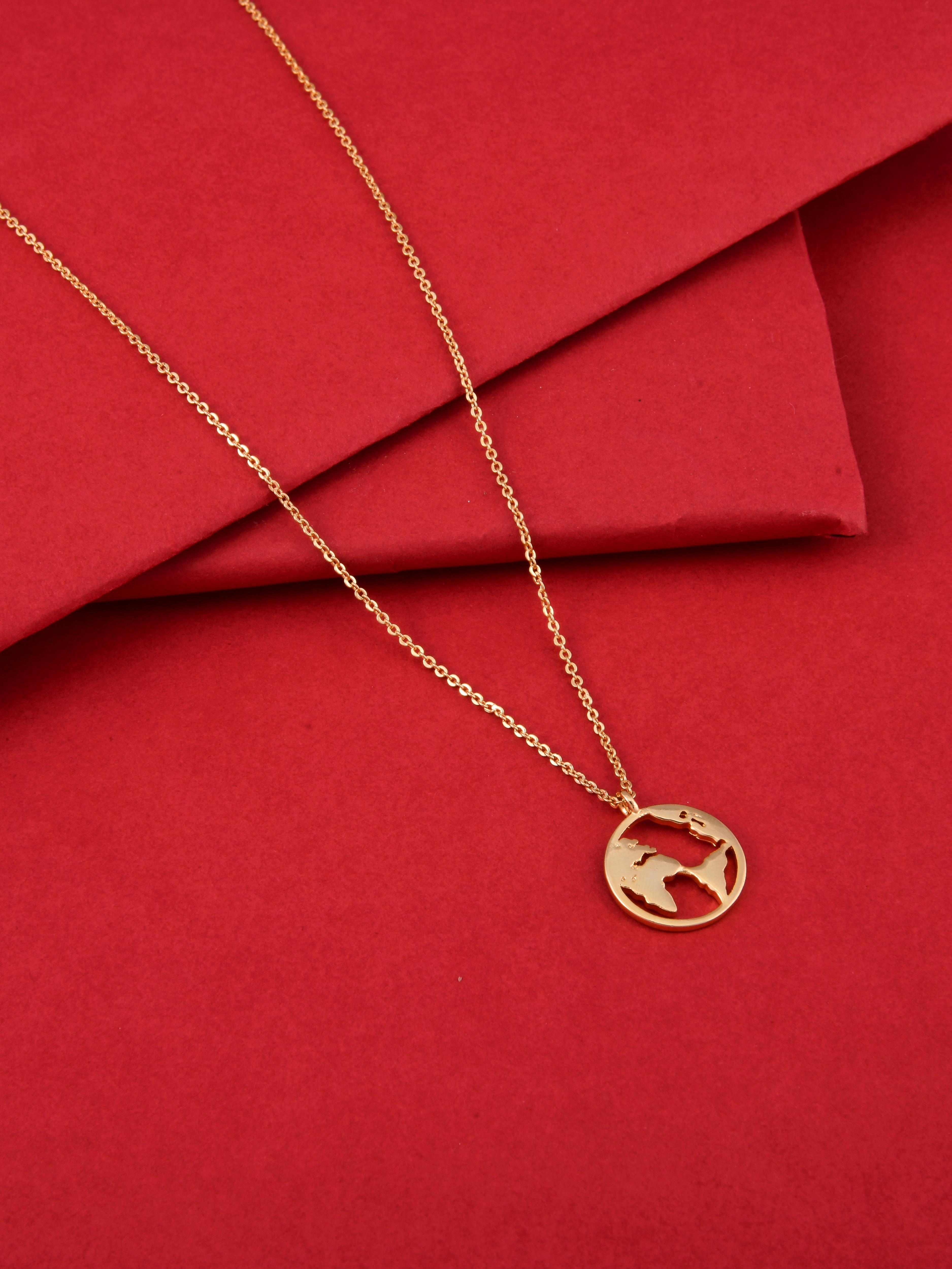Travel The World Pendant Necklace