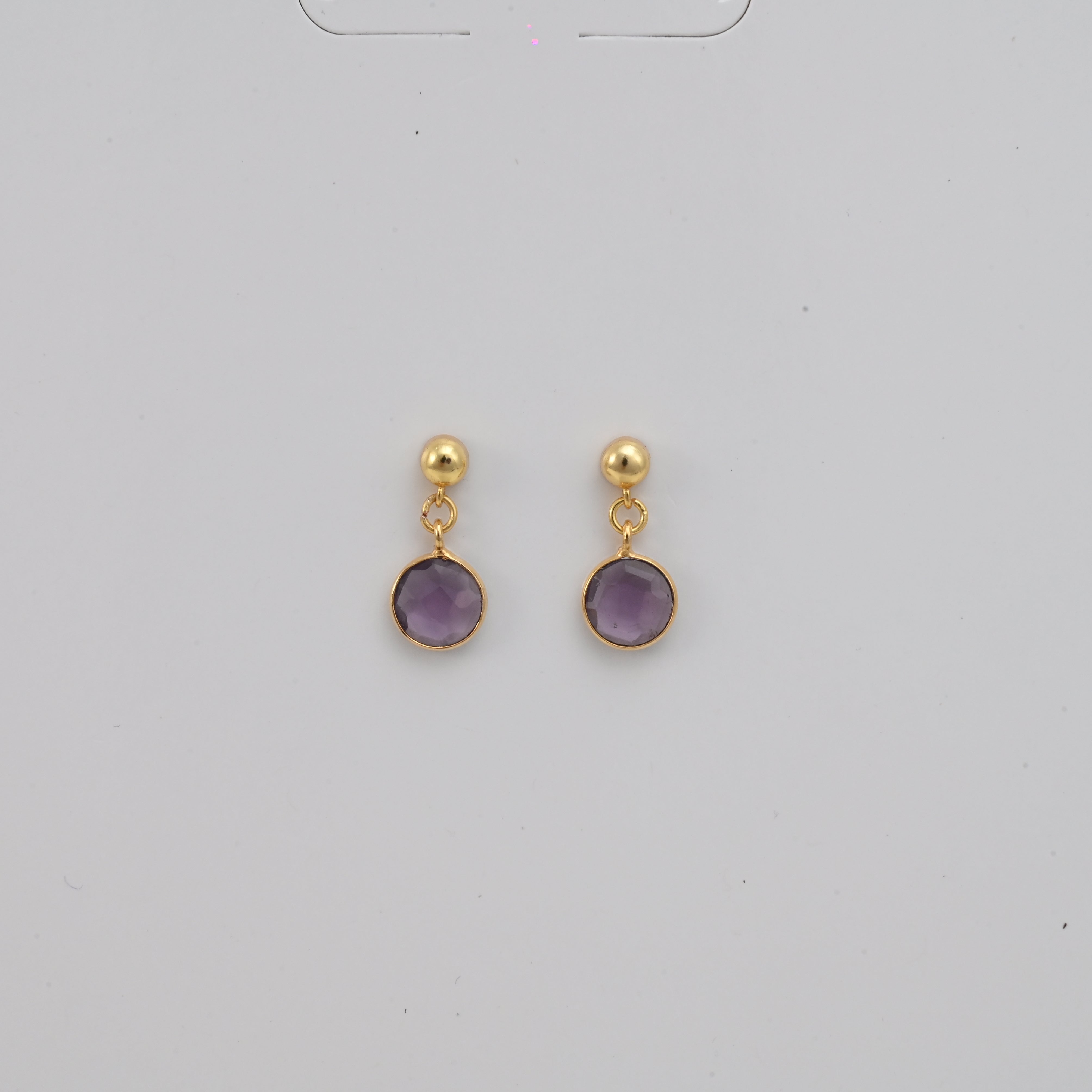 Iris Gemstone Earring